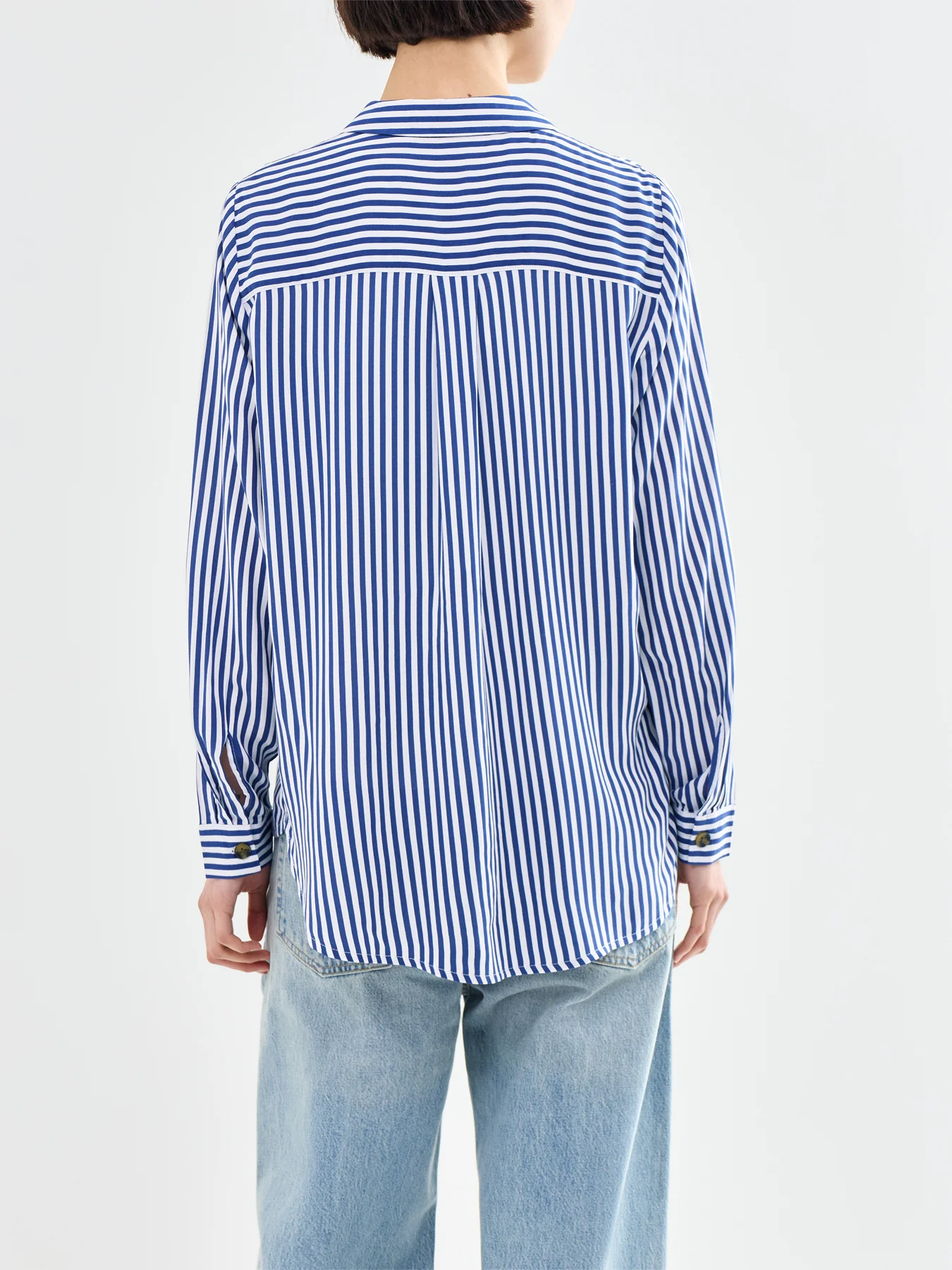Yasmin Striped Shirt Blue - Image 5