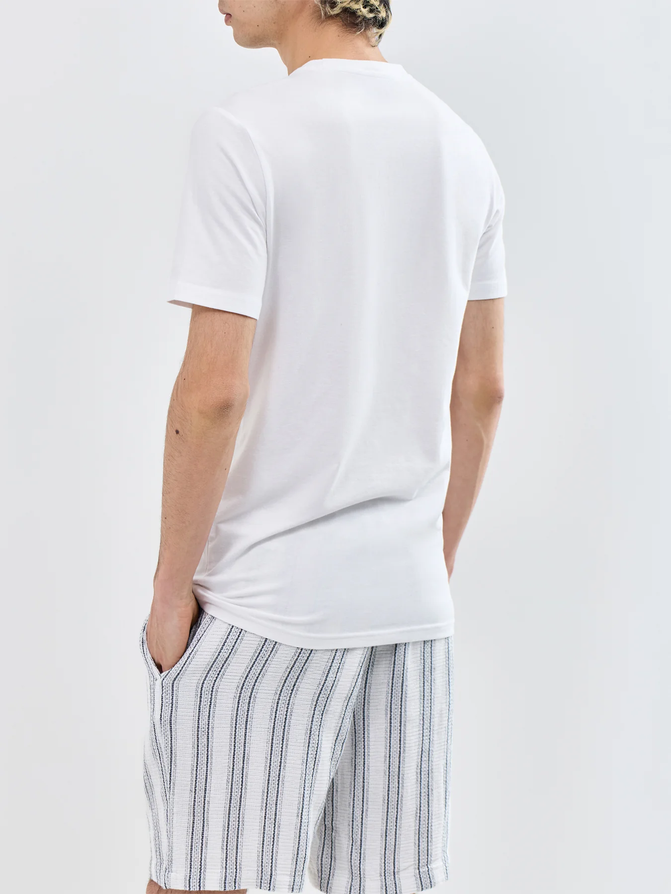 Basic 2 Pack T-Shirts White - Image 5