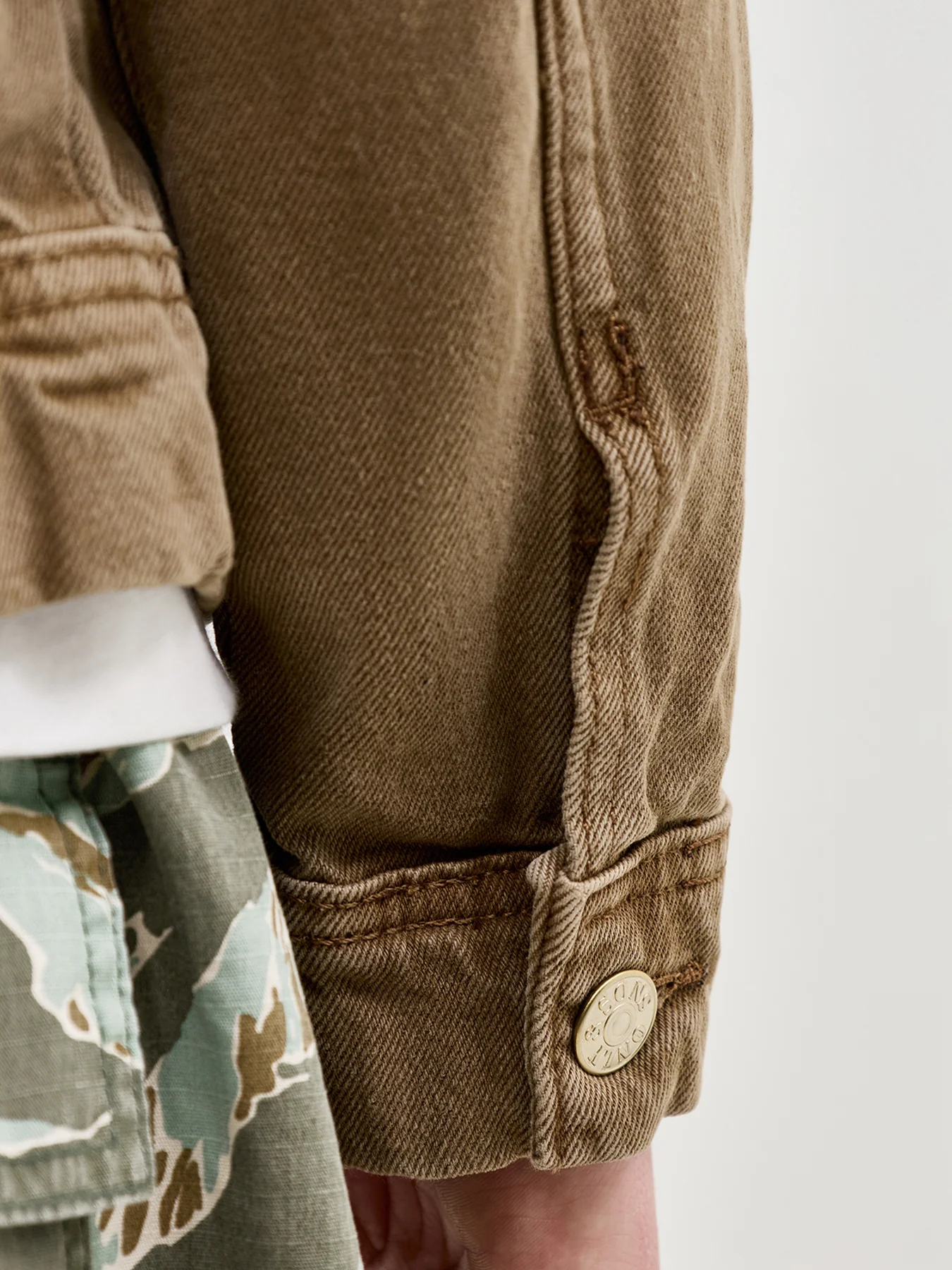Brown Denim Jacket - Image 3