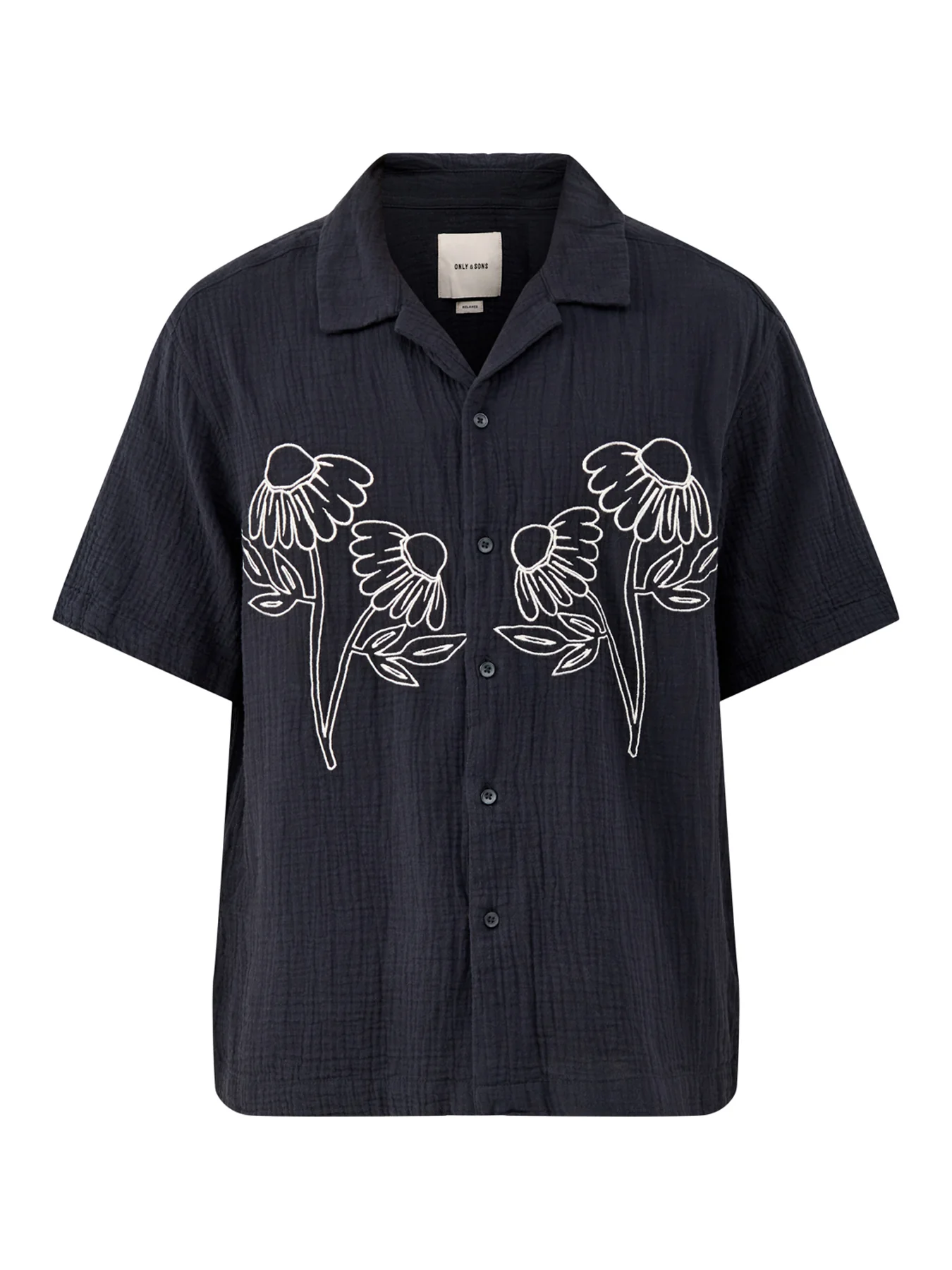 Jackson Relaxed Short Sleeve Shirt Black
