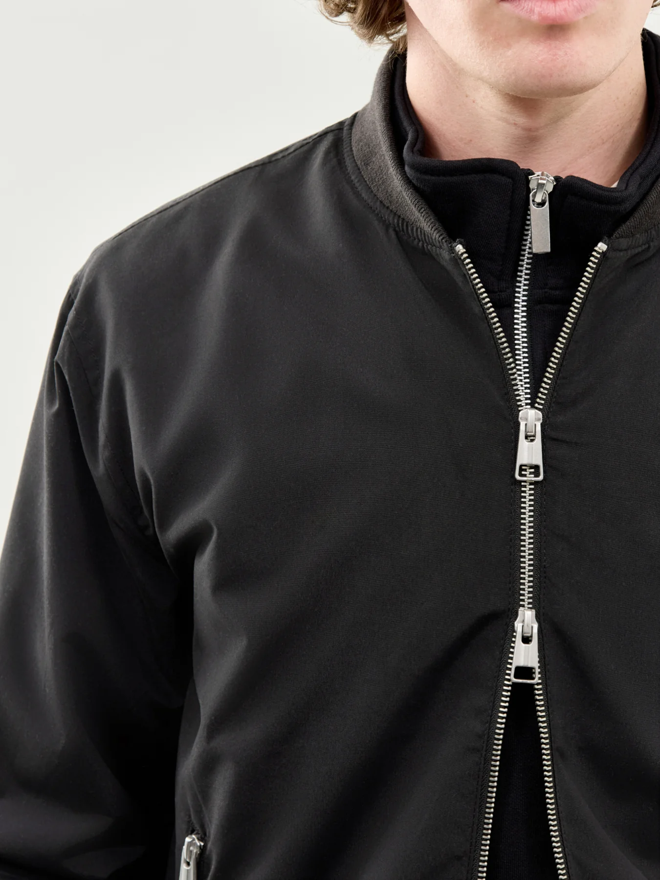 Lando Bomber Jacket Black - Image 3