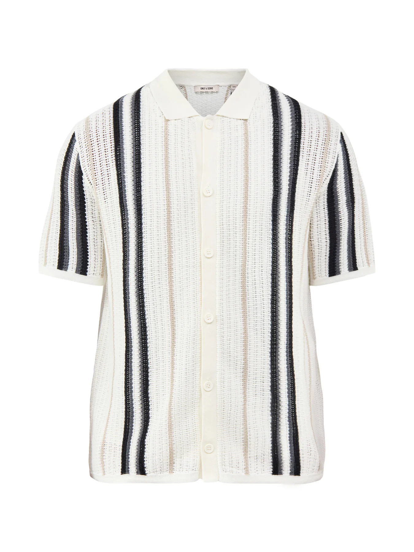 Onsleon Short Sleeve Knit Shirt Striped