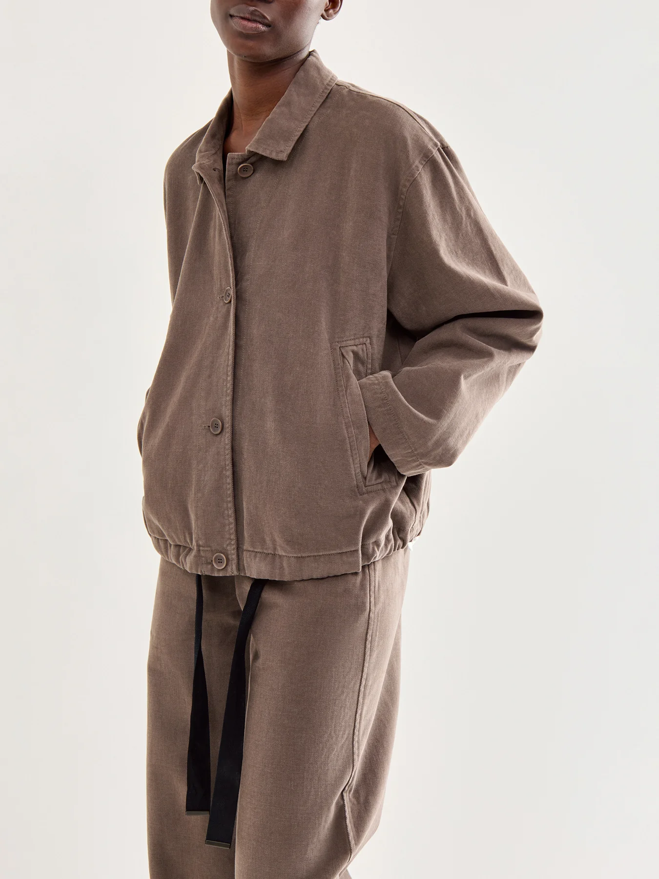 Jacket 506 Long Sleeves Wash Taupe - Image 4