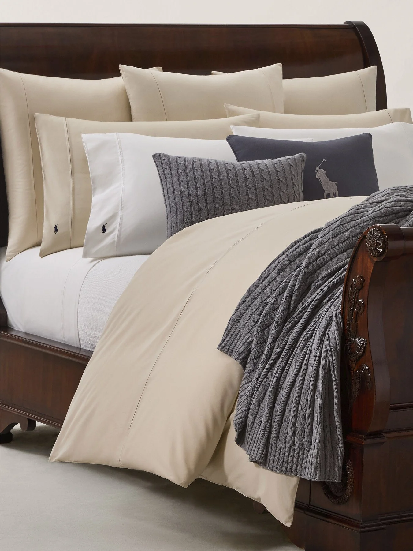 Player Pale Oak Fitted Sheet - Image 2