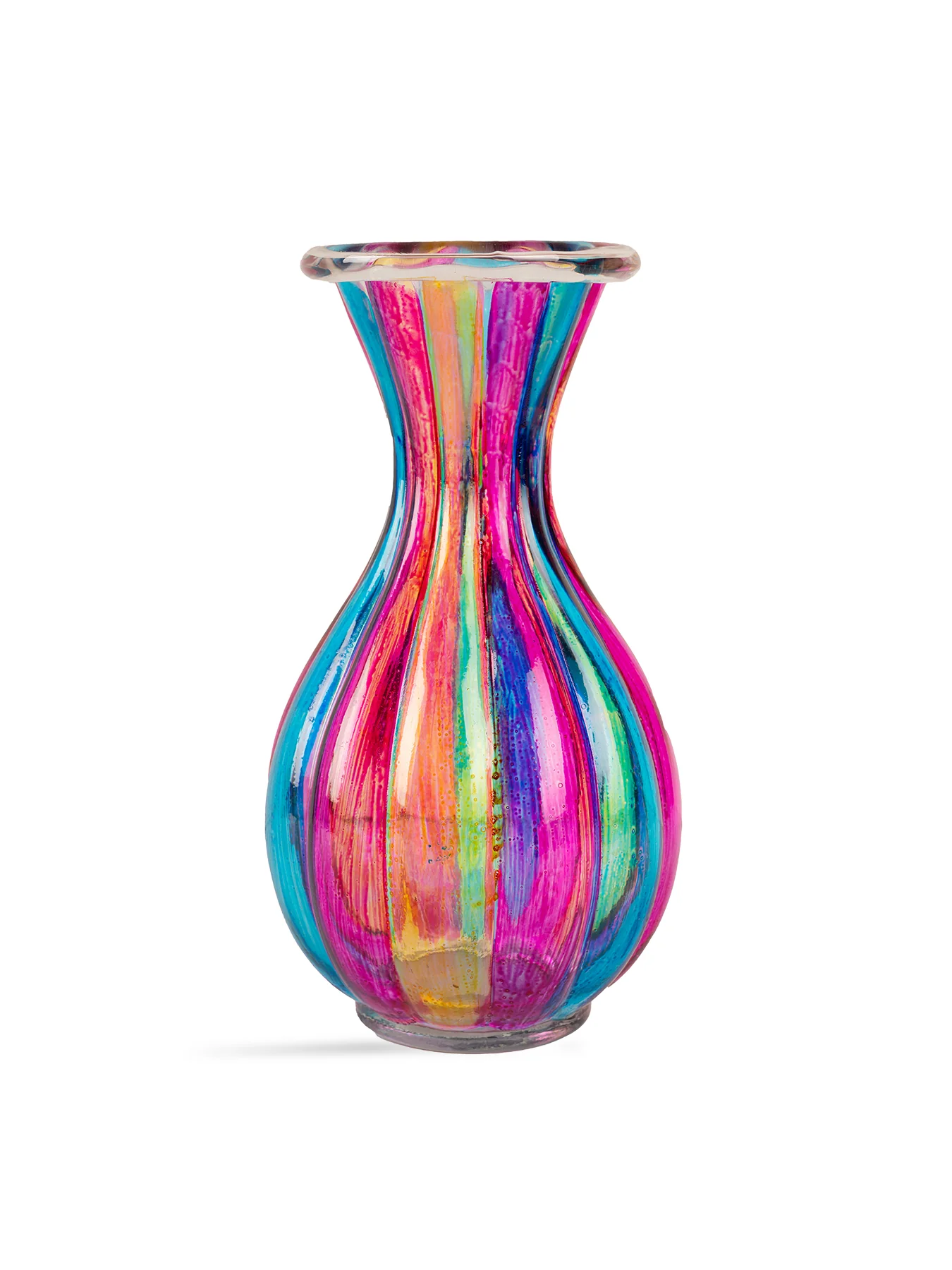 Stripe Glass Vase