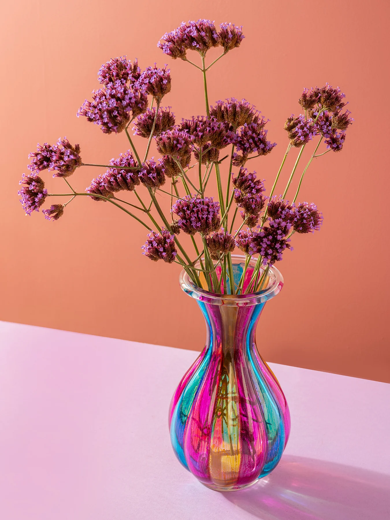 Stripe Glass Vase - Image 2