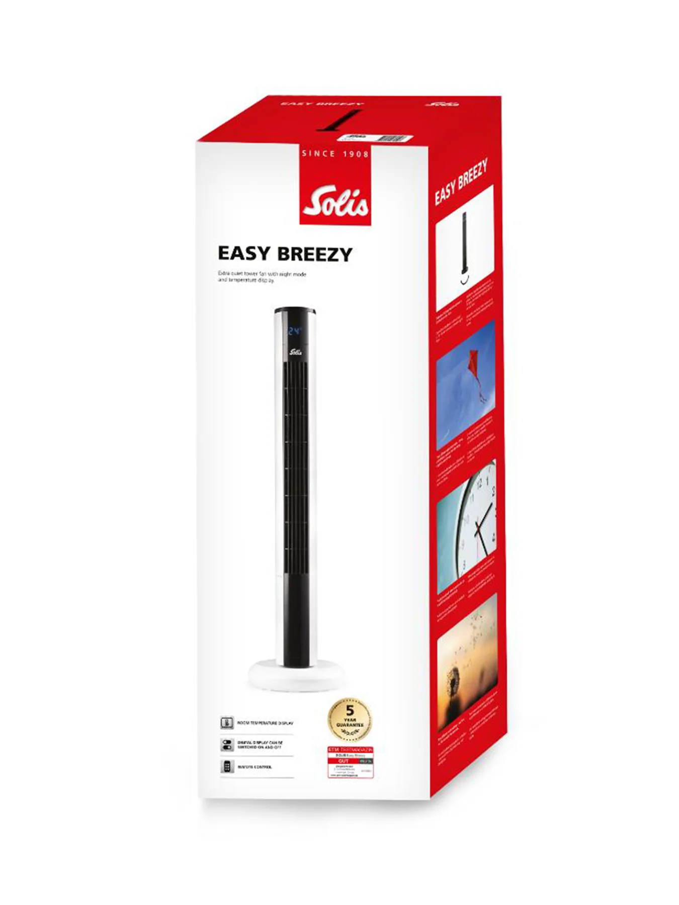 Breezy Tower Fan Black - Image 4