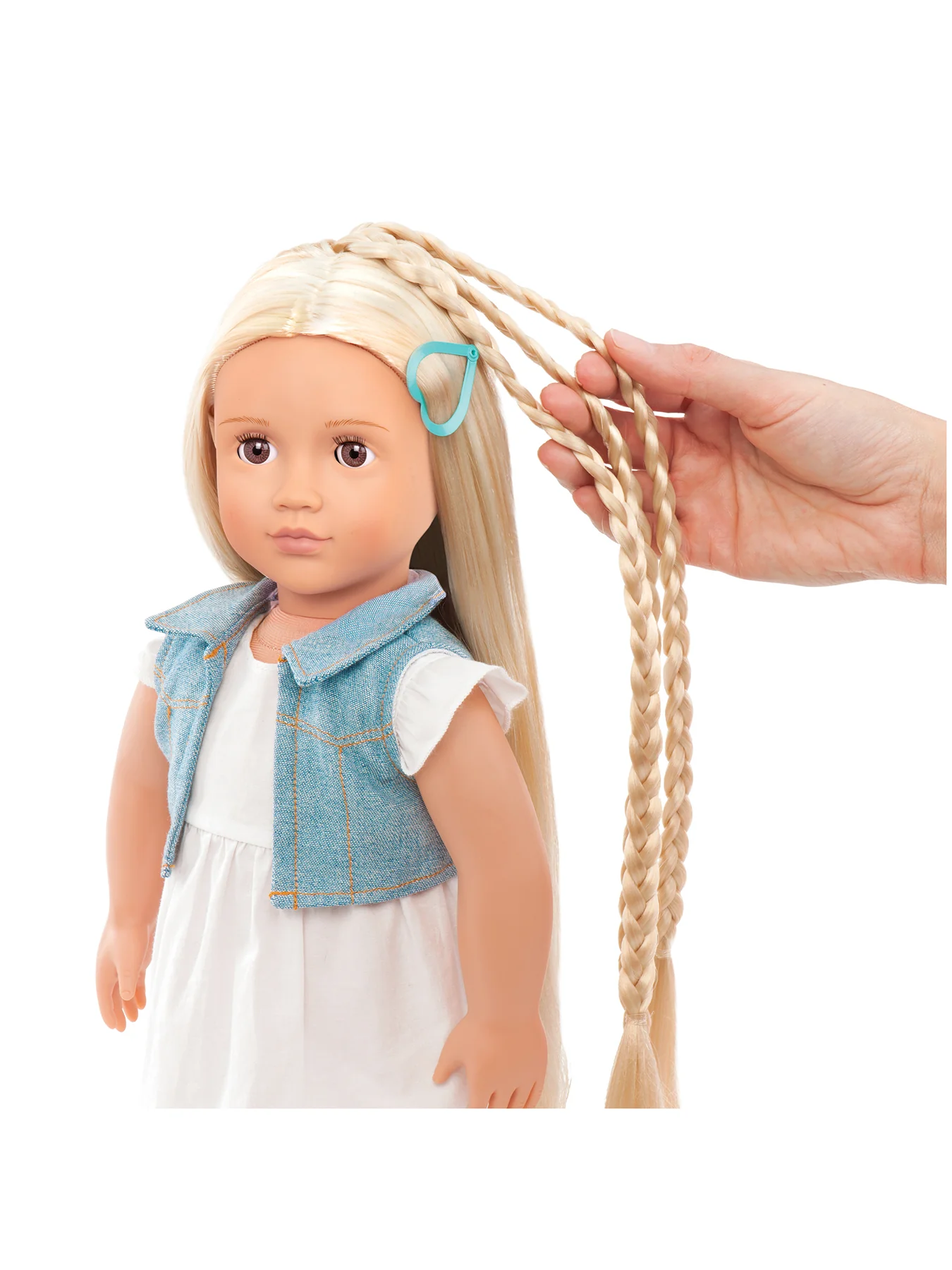 Phoebe Blonde Hair Grow Doll - Image 2