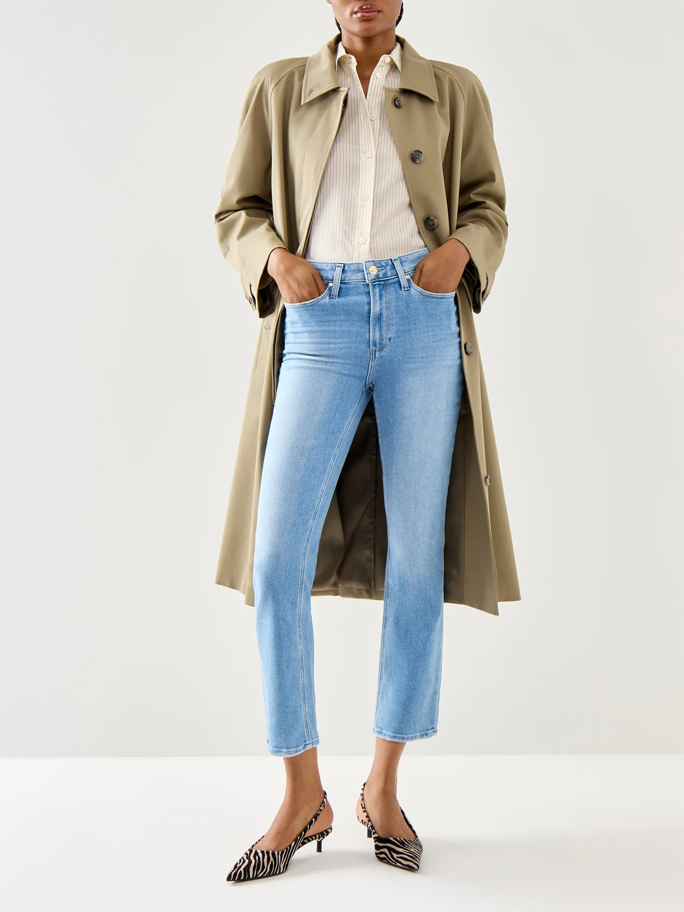 Cindy High Rise Straight Jean - Image 2