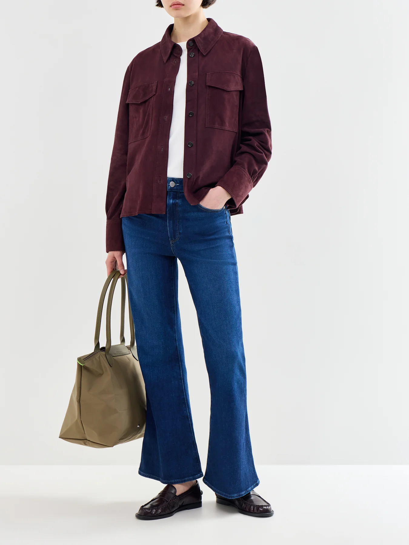 Marlow Skimmer Flare Jeans Blue - Image 2