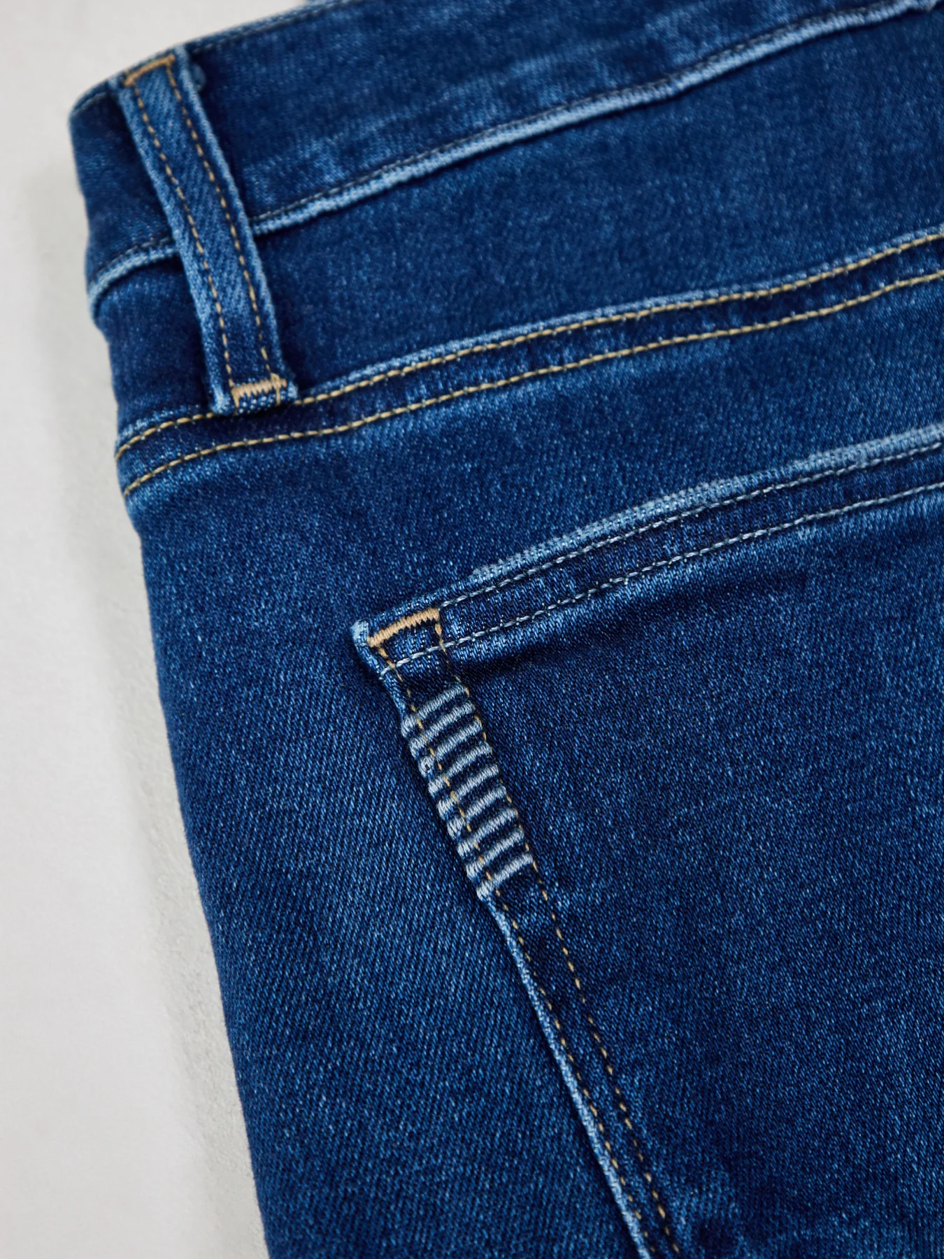 Mason Straight Ankle Jeans Blue - Image 3
