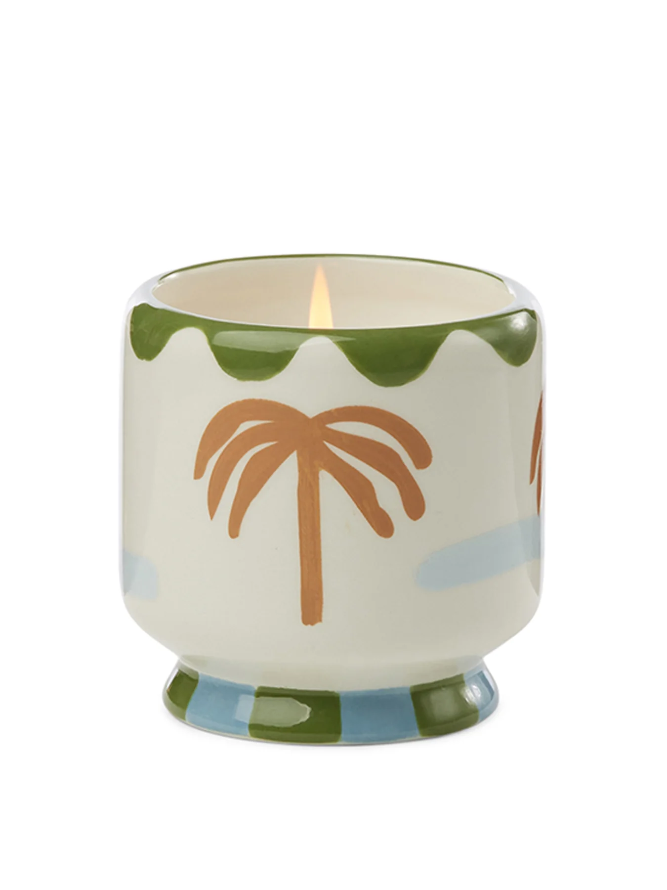 Lush Palms Palm Tree Ceramic Candle - Image 3