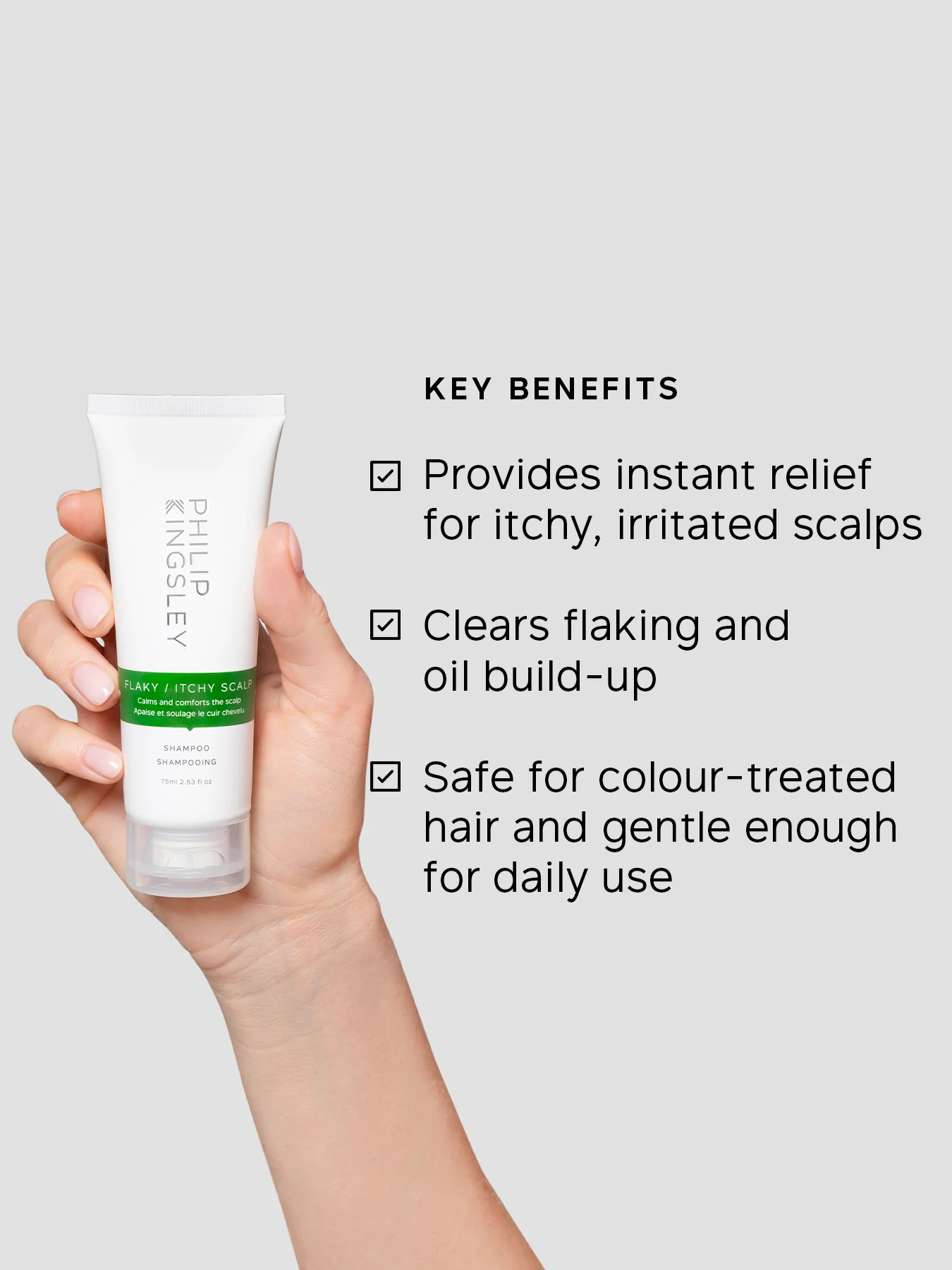 FlakyItchy Scalp Anti-Dandruff Shampoo 75 ml - Image 3