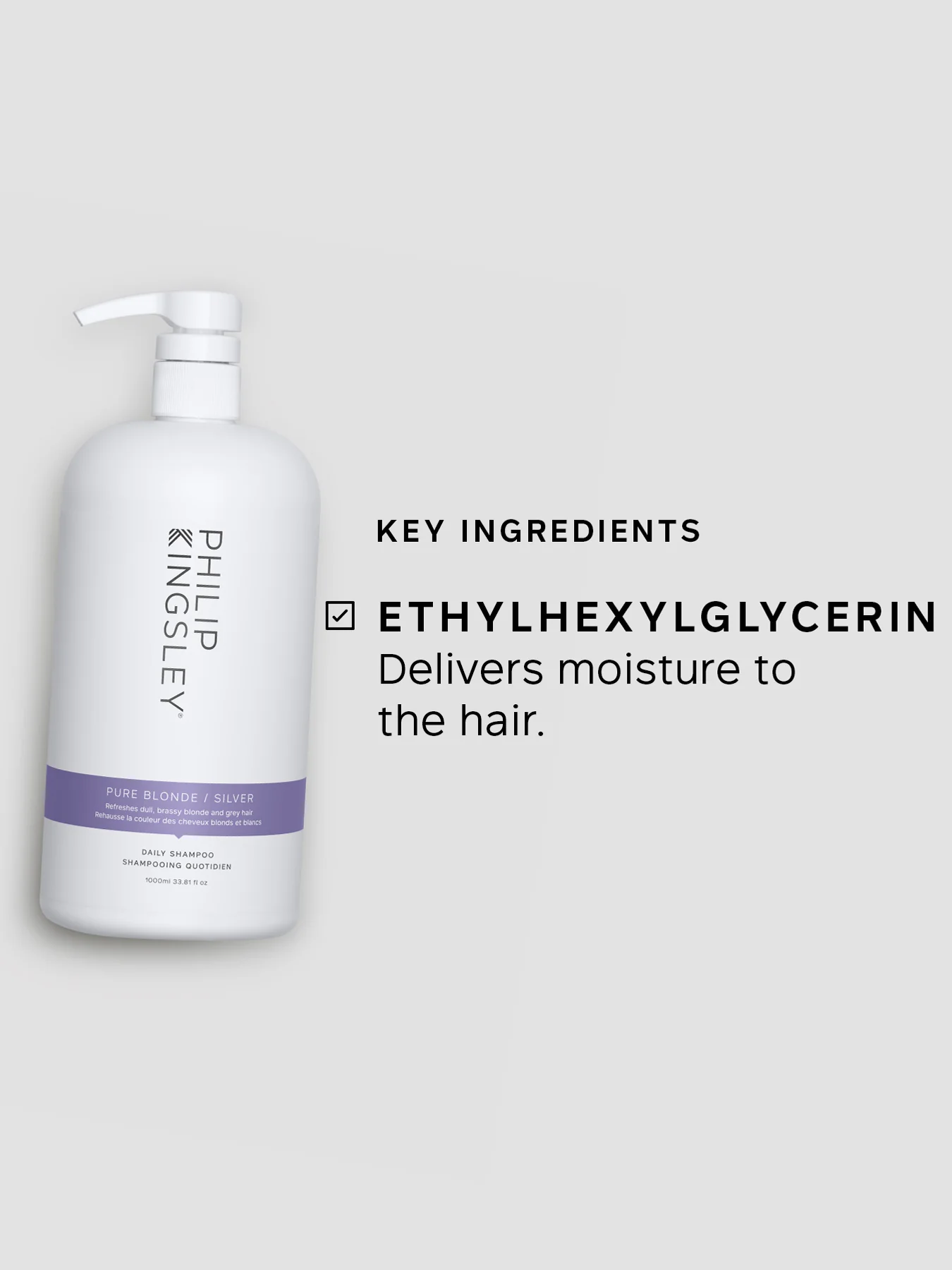 Pure BlondeSilver Daily Shampoo 1000ml - Image 4