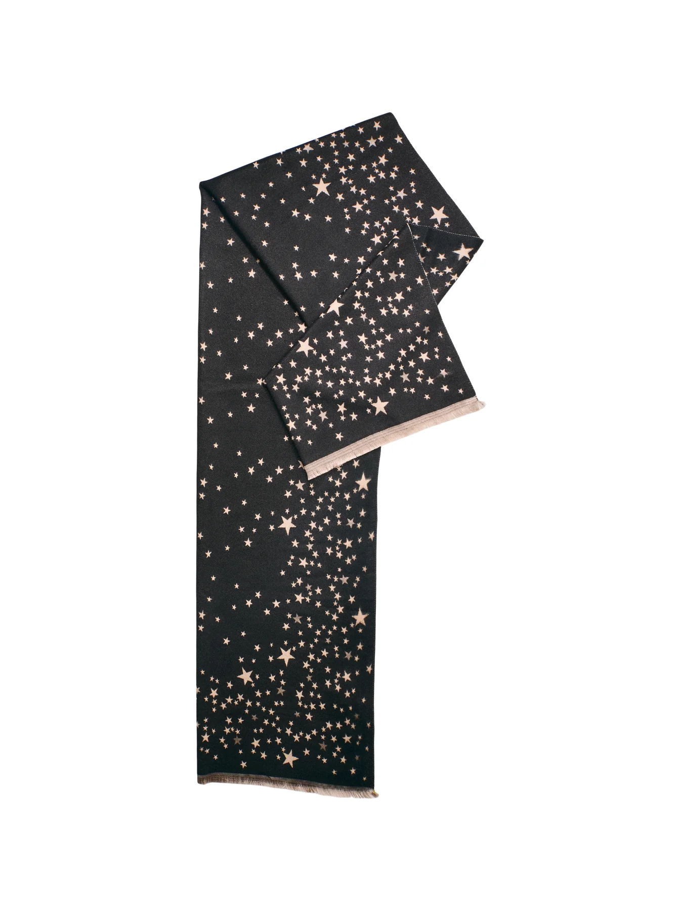 Starlette Scarf Black Camel