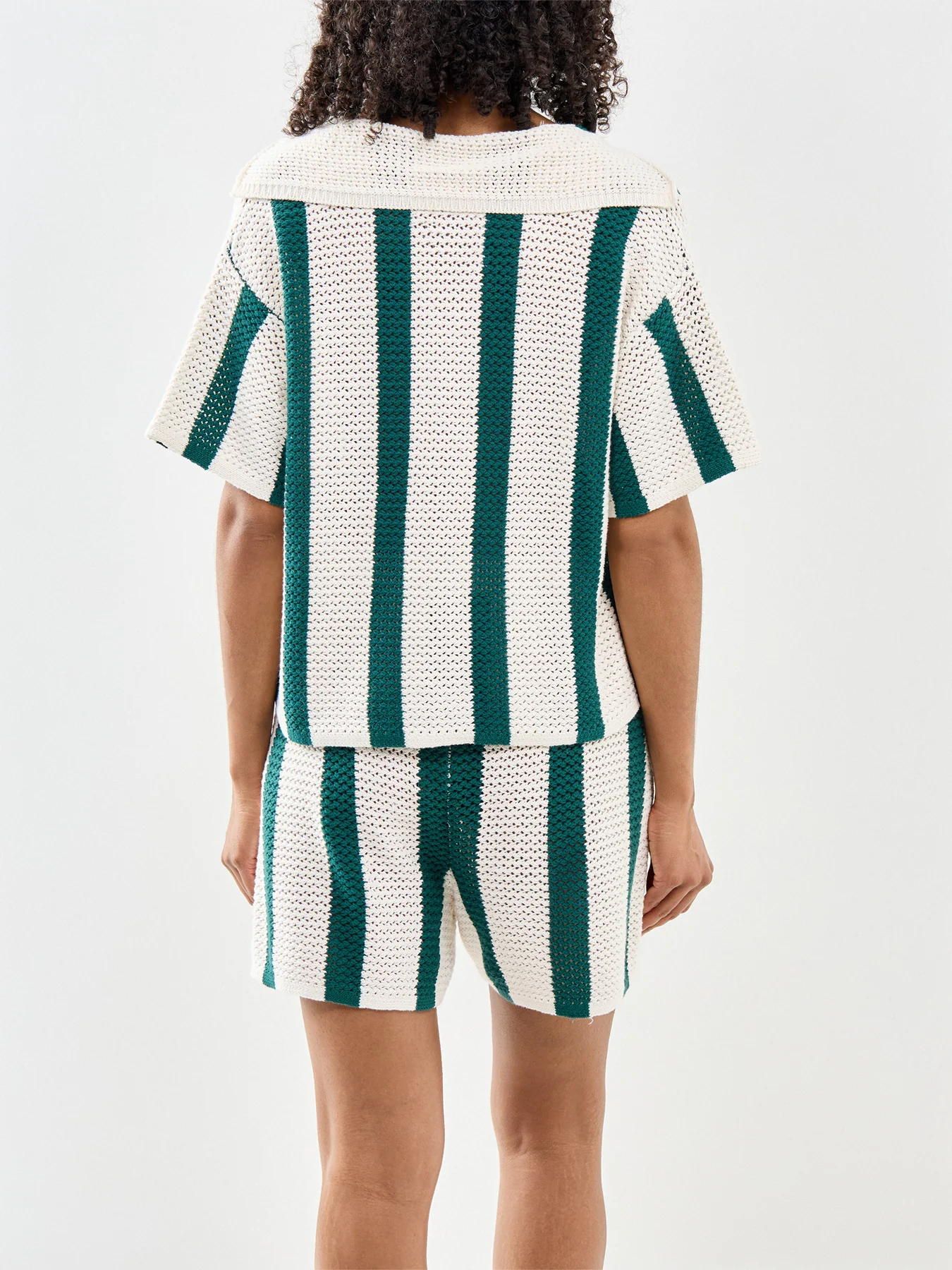 Kenzie Short Sleeve Shirt Green - Image 5