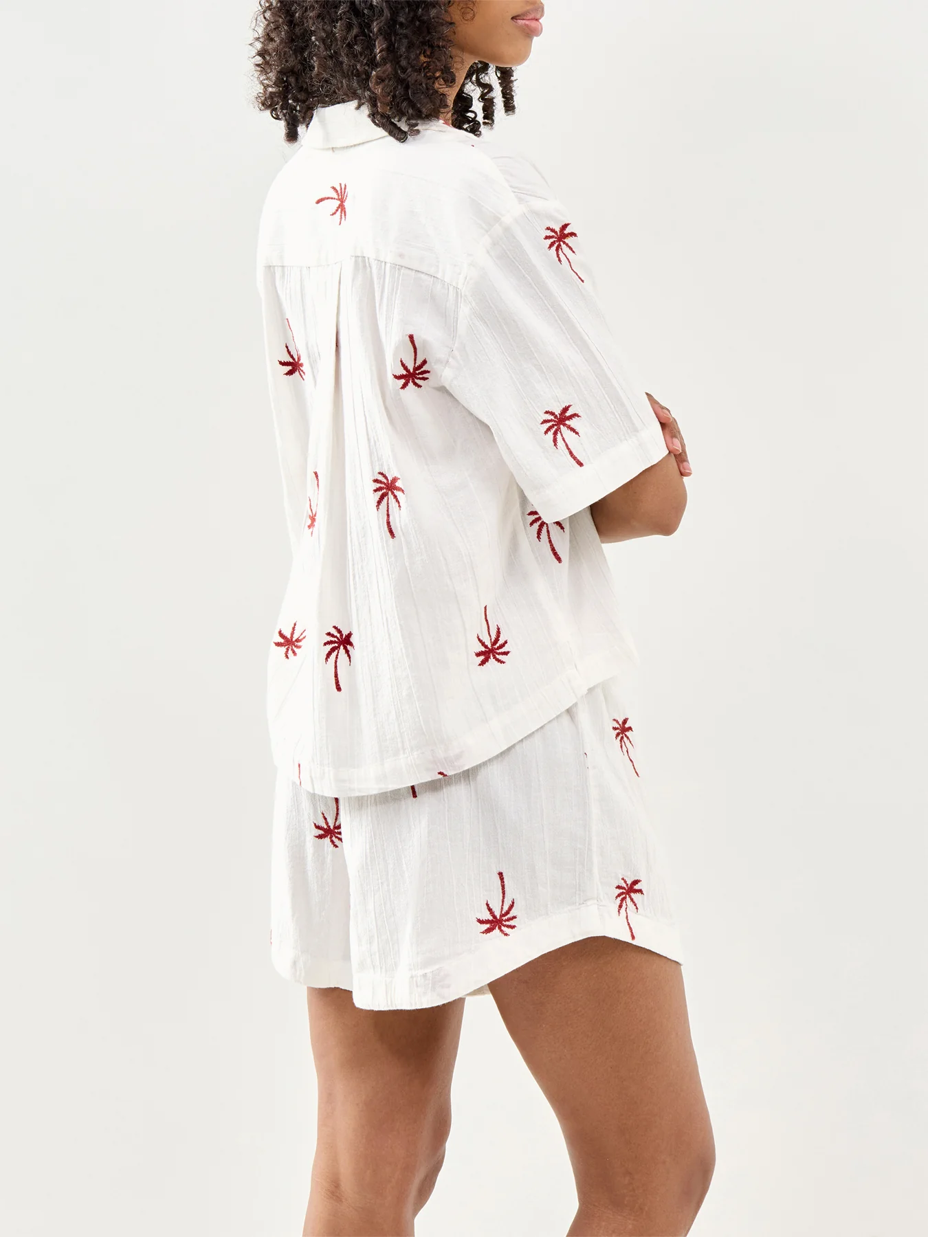 Kiana Embroidered Shirt Multi - Image 5
