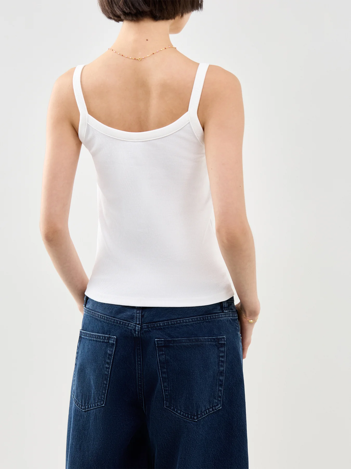 May Strap Top White - Image 5