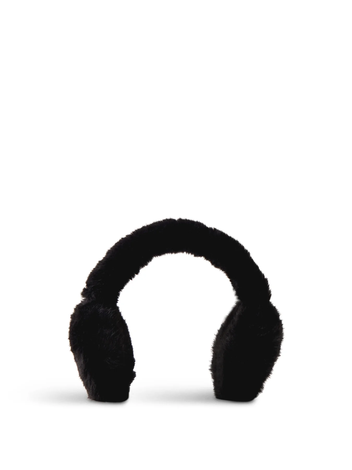 Jutlandia Black Faux Fur Earmuffs