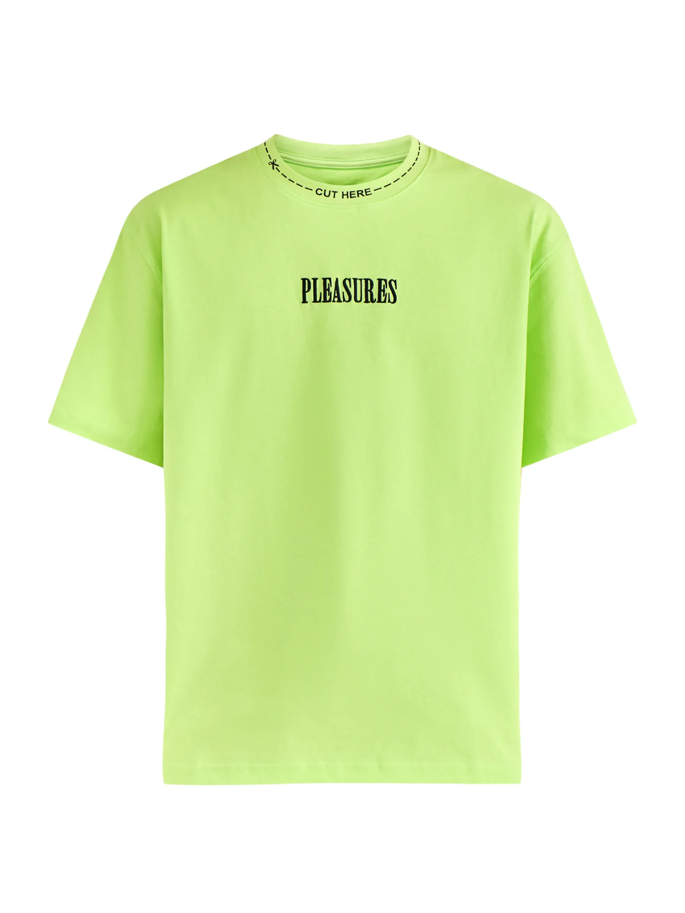 Cut Here Heavyweight T-Shirt Green