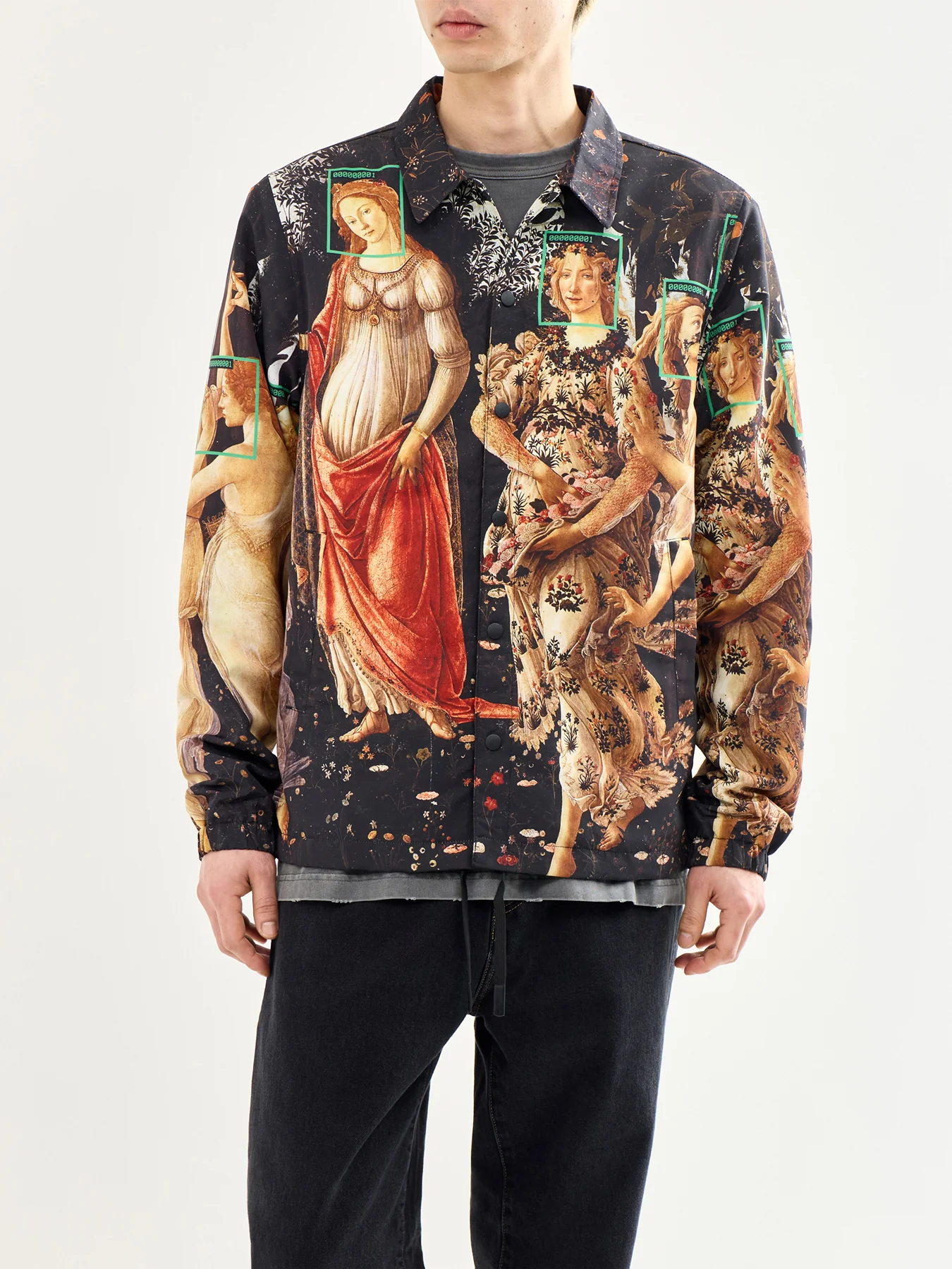 Facial Coach Jacket Multi - Image 4