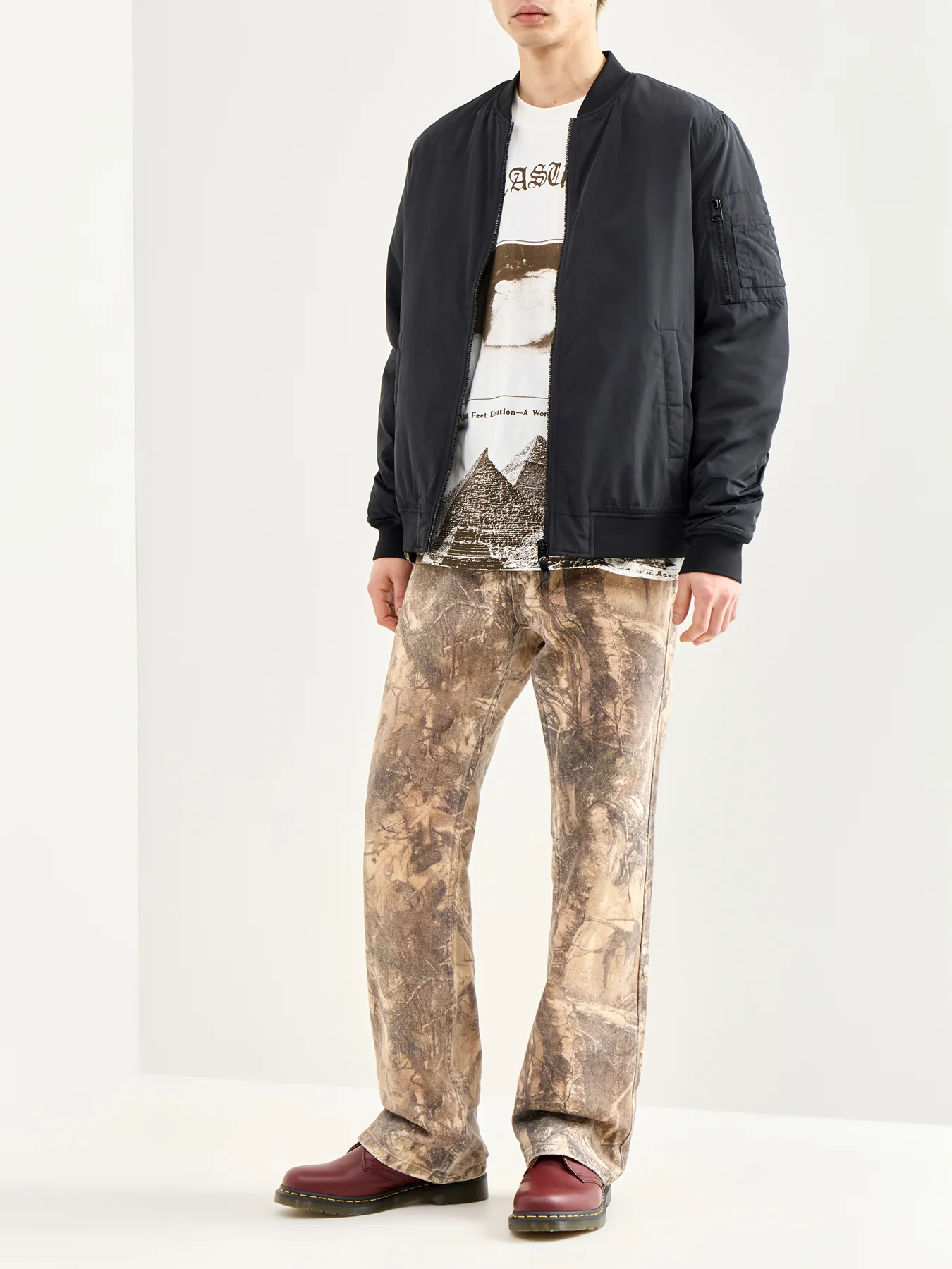 Hendrix Flare Jeans Brown - Image 2