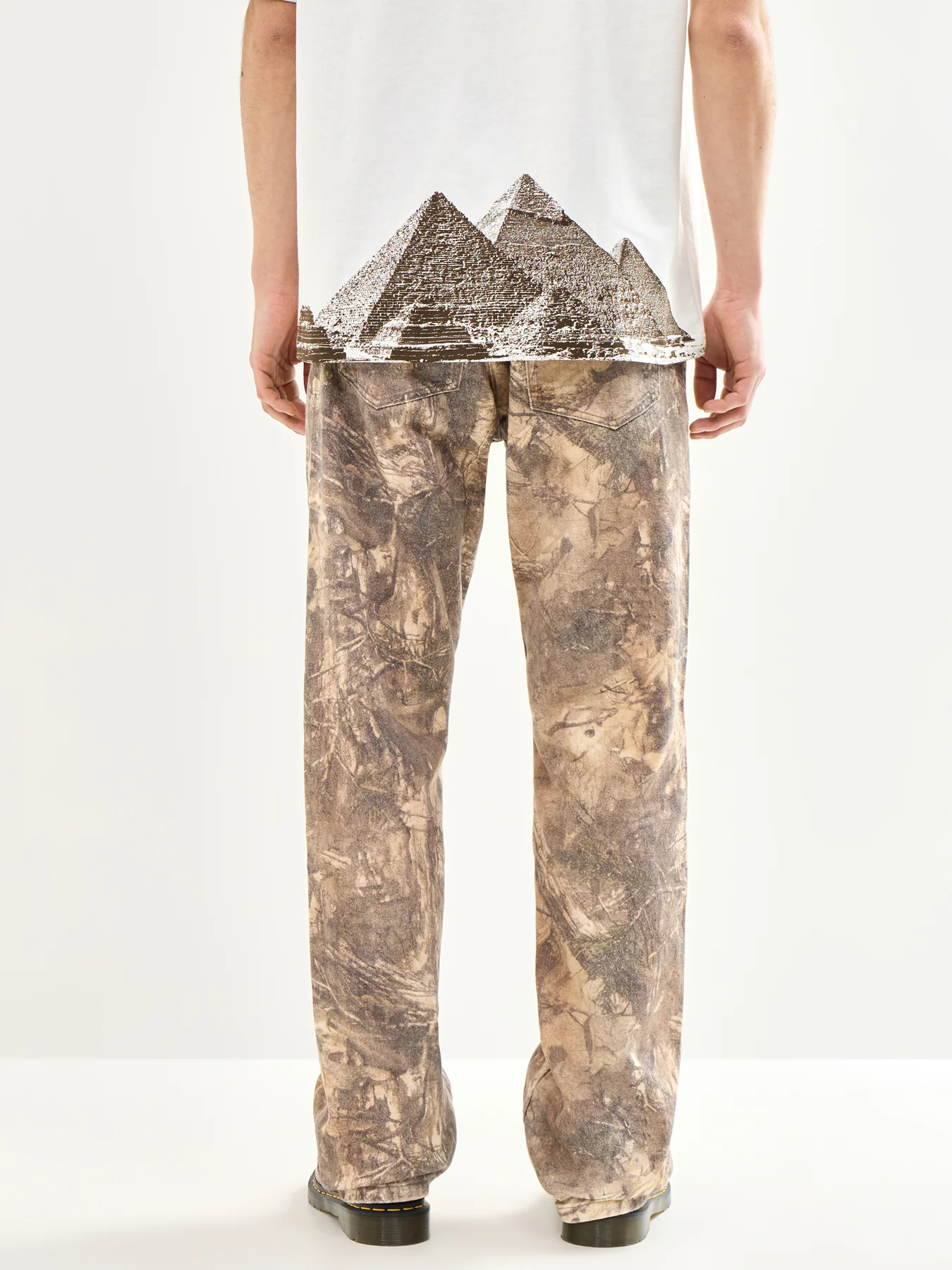 Hendrix Flare Jeans Brown - Image 5