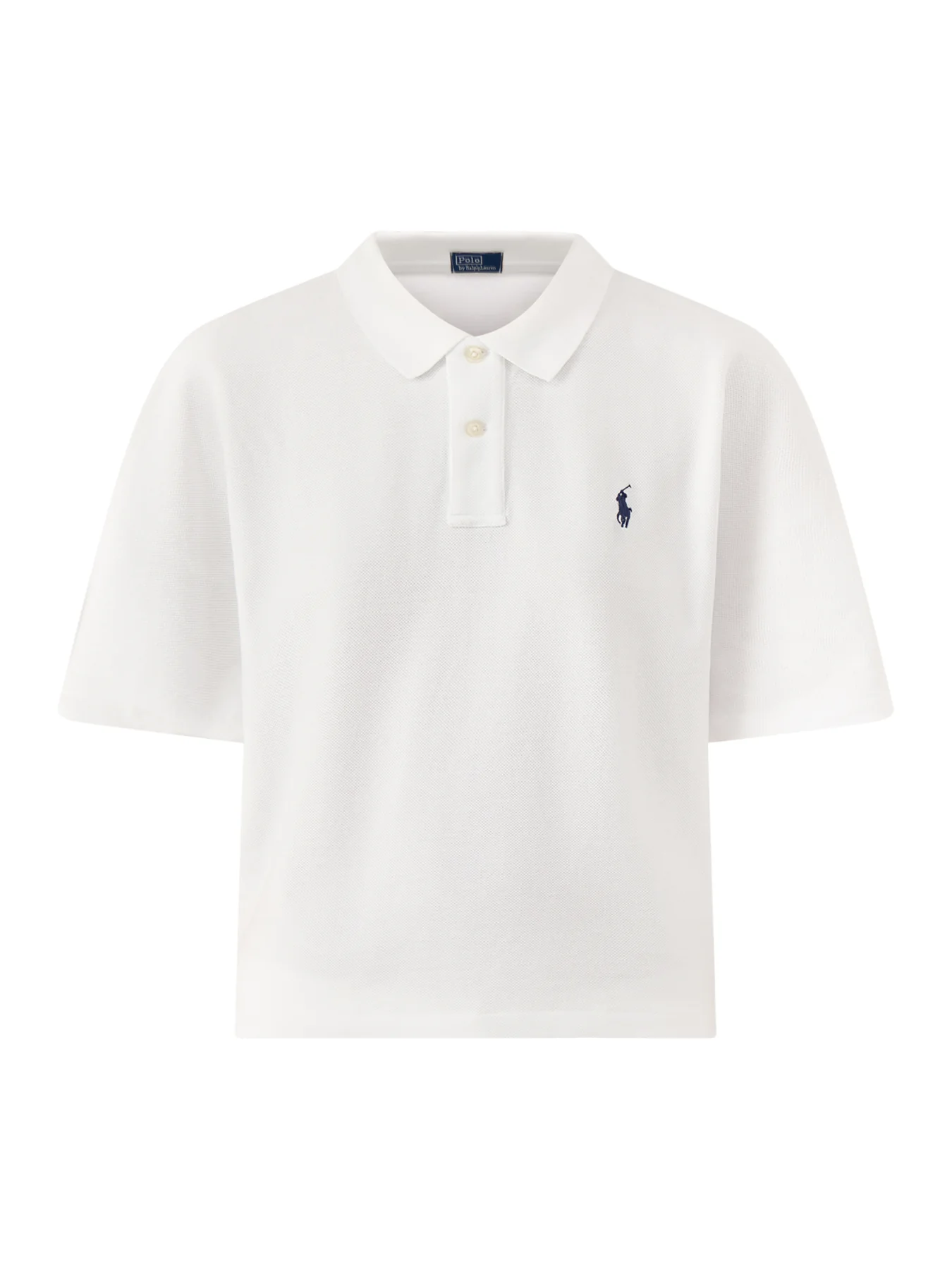 Knit Polo White