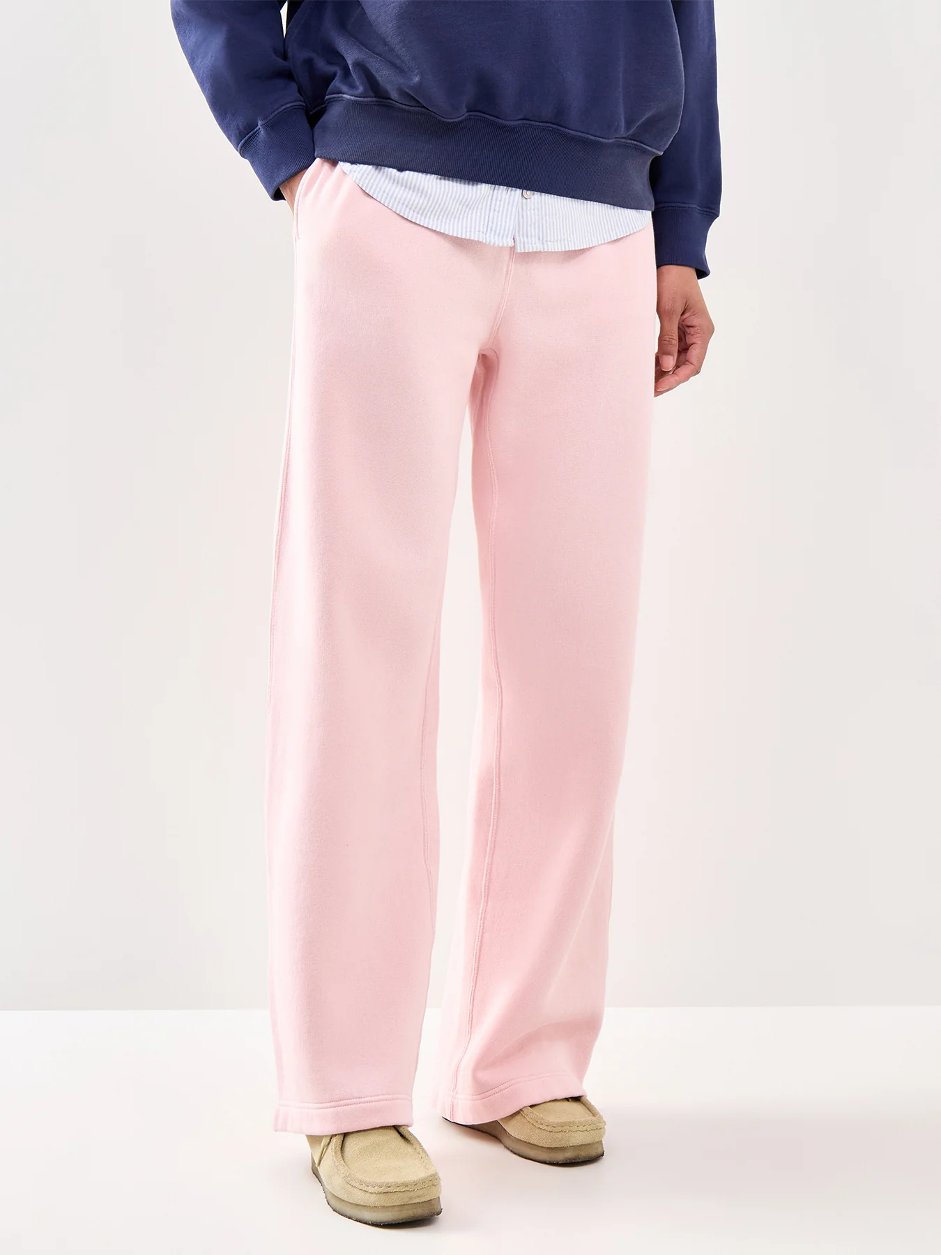 Wide Leg Sweatpants Pink - Image 4