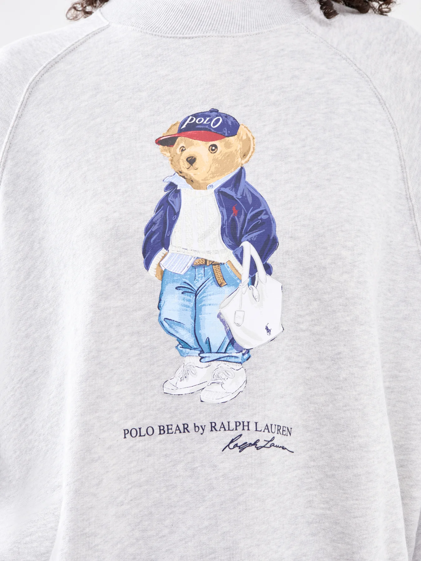 Polo Bear Sweatshirt Grey - Image 3