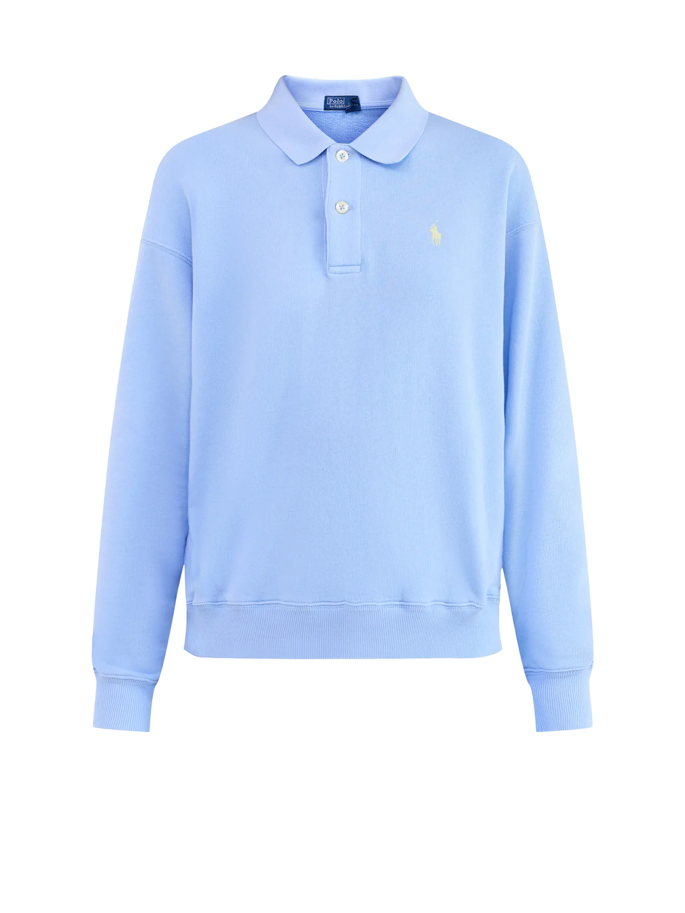Polo Knit Sweatshirt Blue
