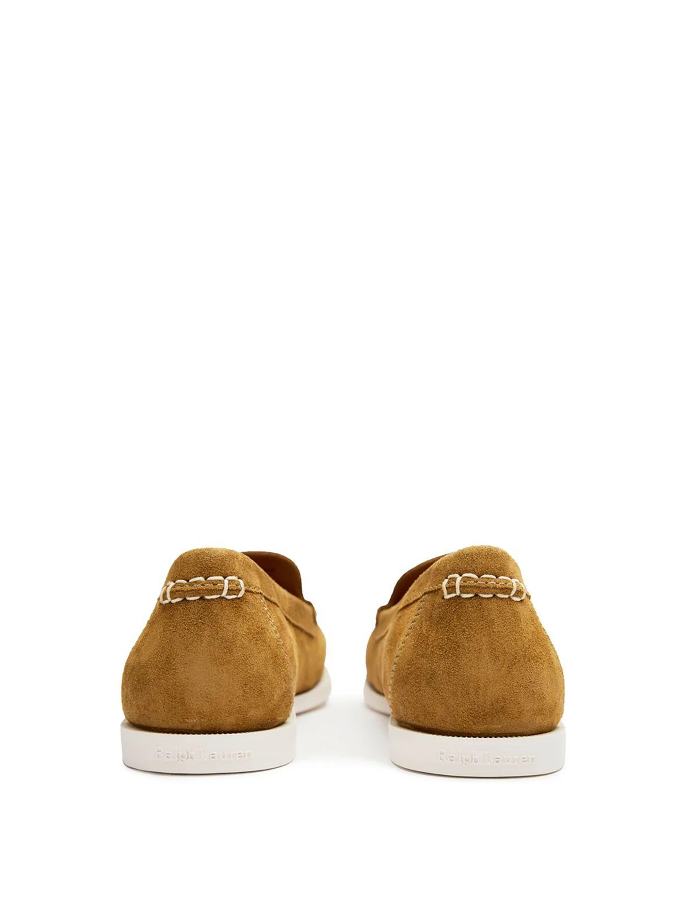 RALPH LAUREN Merton Suede Venetian Shoes - Image 4