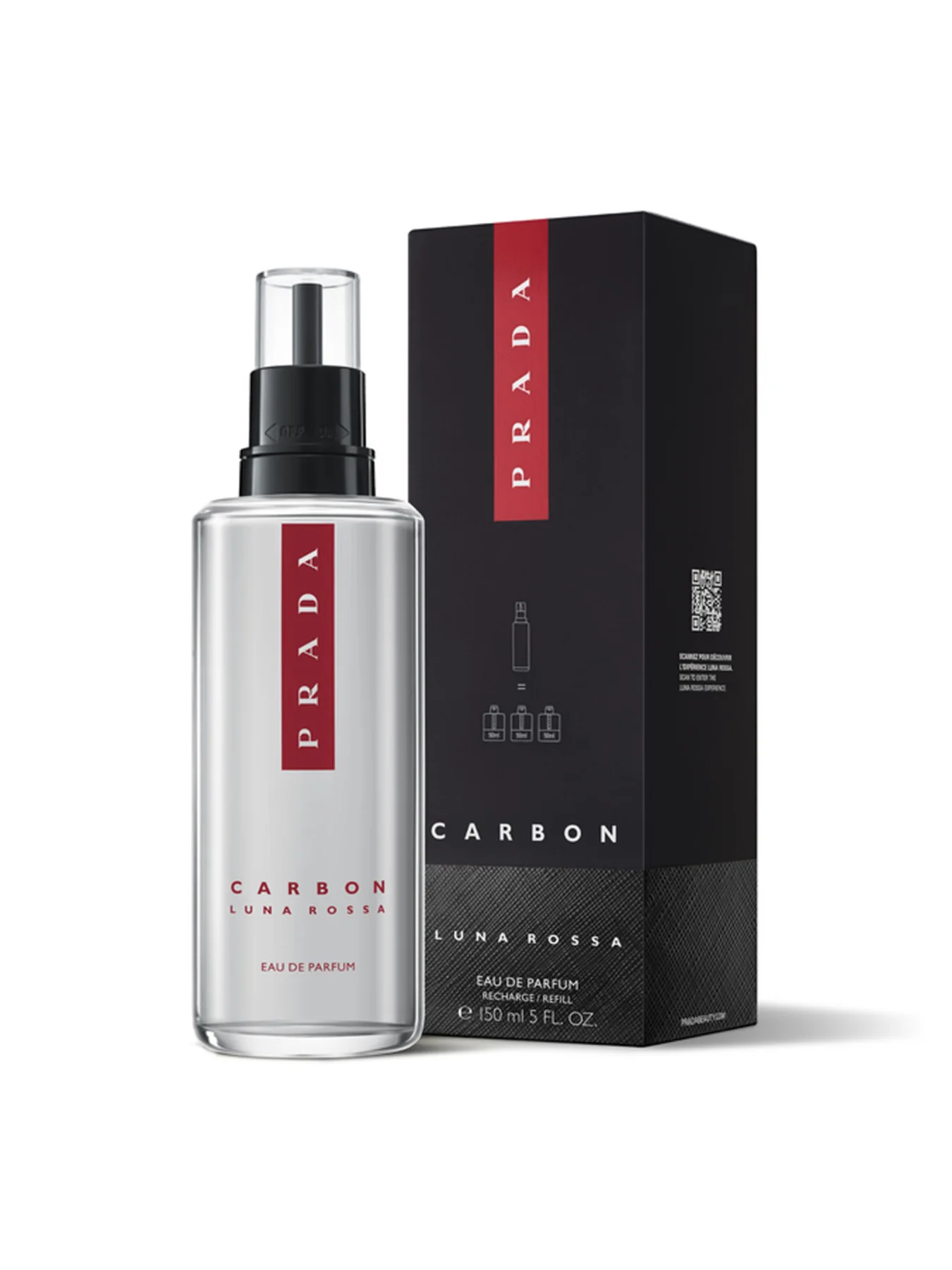 Luna Rossa Carbon Eau de Parfum 150ml - Image 2