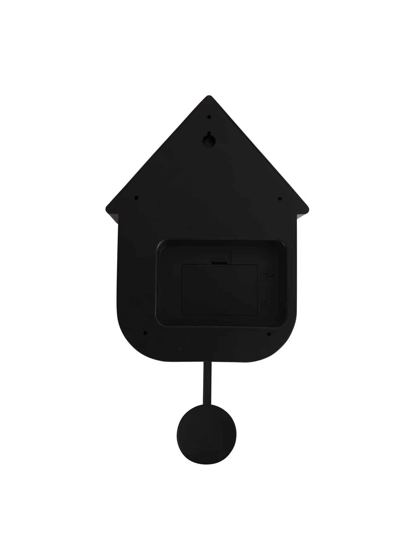 Black Wall clock Modern Cuckoo ABS - Image 2