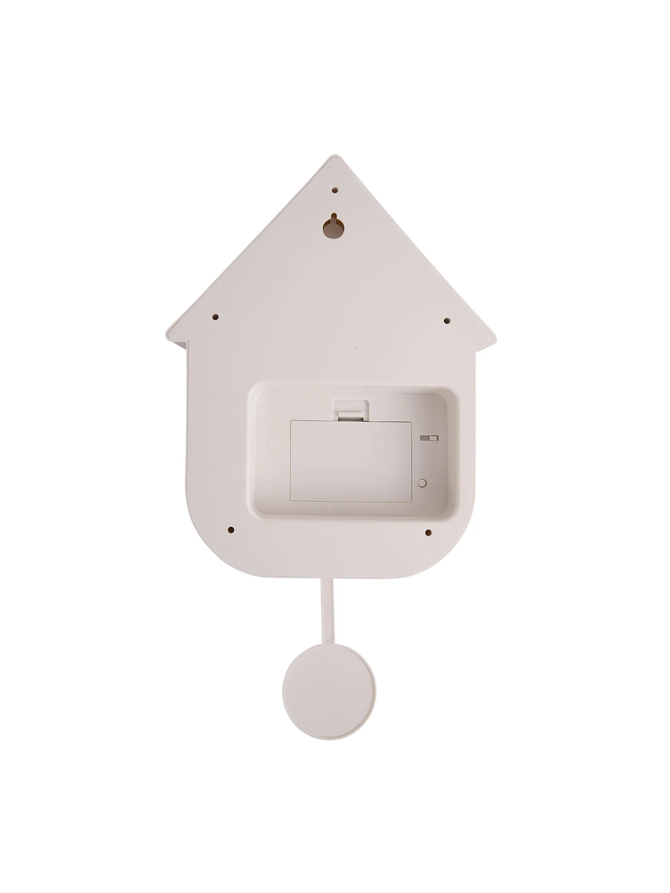 White Wall clock Modern Cuckoo ABS - Image 2