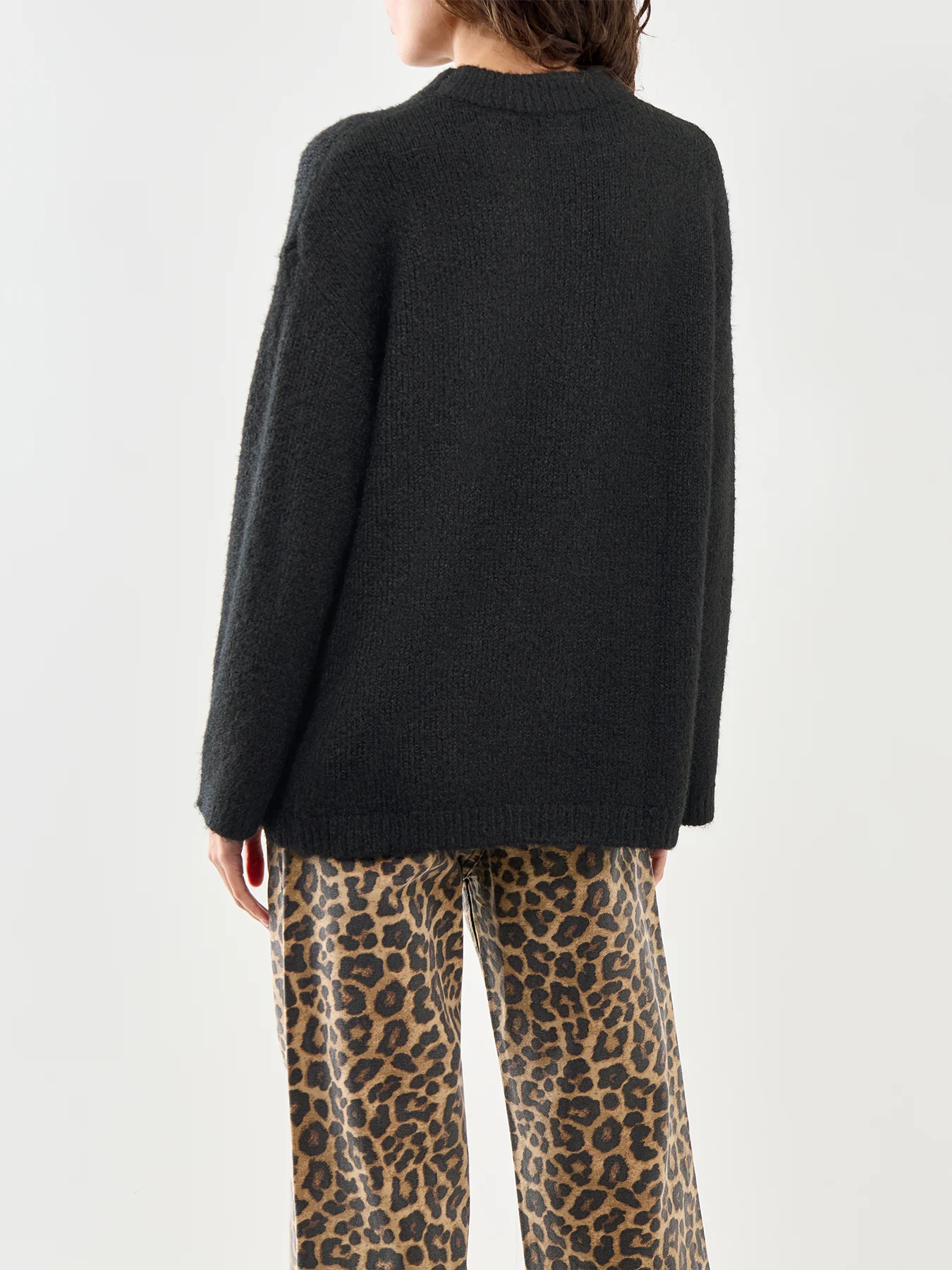 Cece Fluffy Jumper Black - Image 5