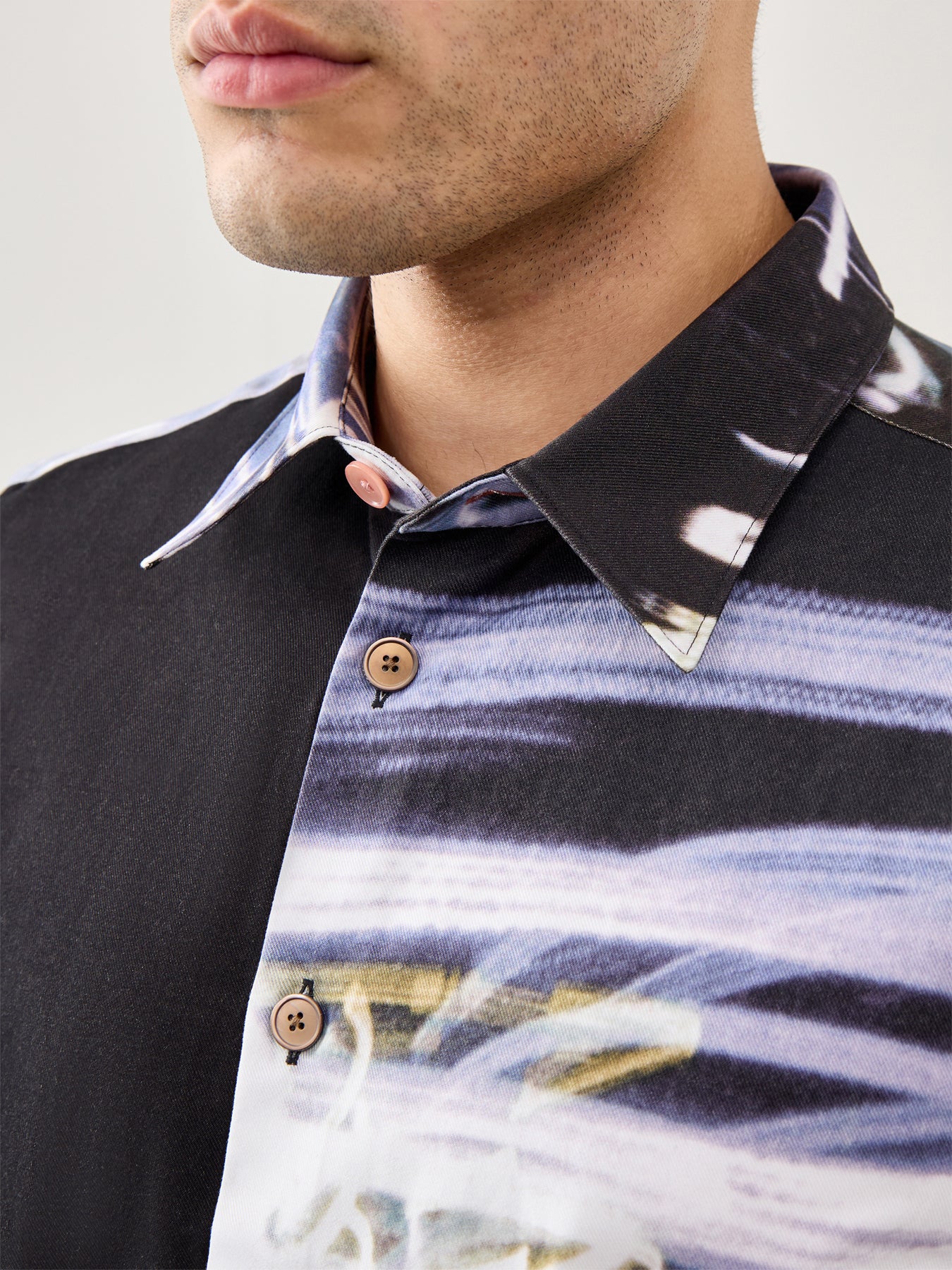 Funfair Lights Shirt Black - Image 3
