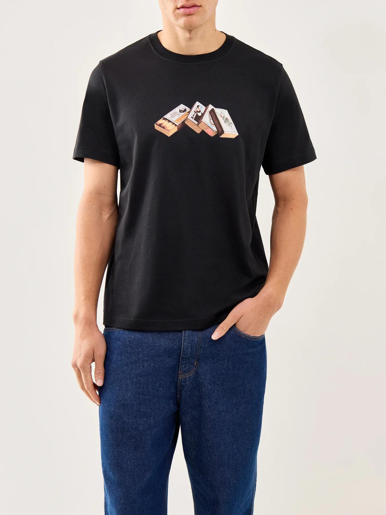 Matchboxes T-Shirt Black - Image 4
