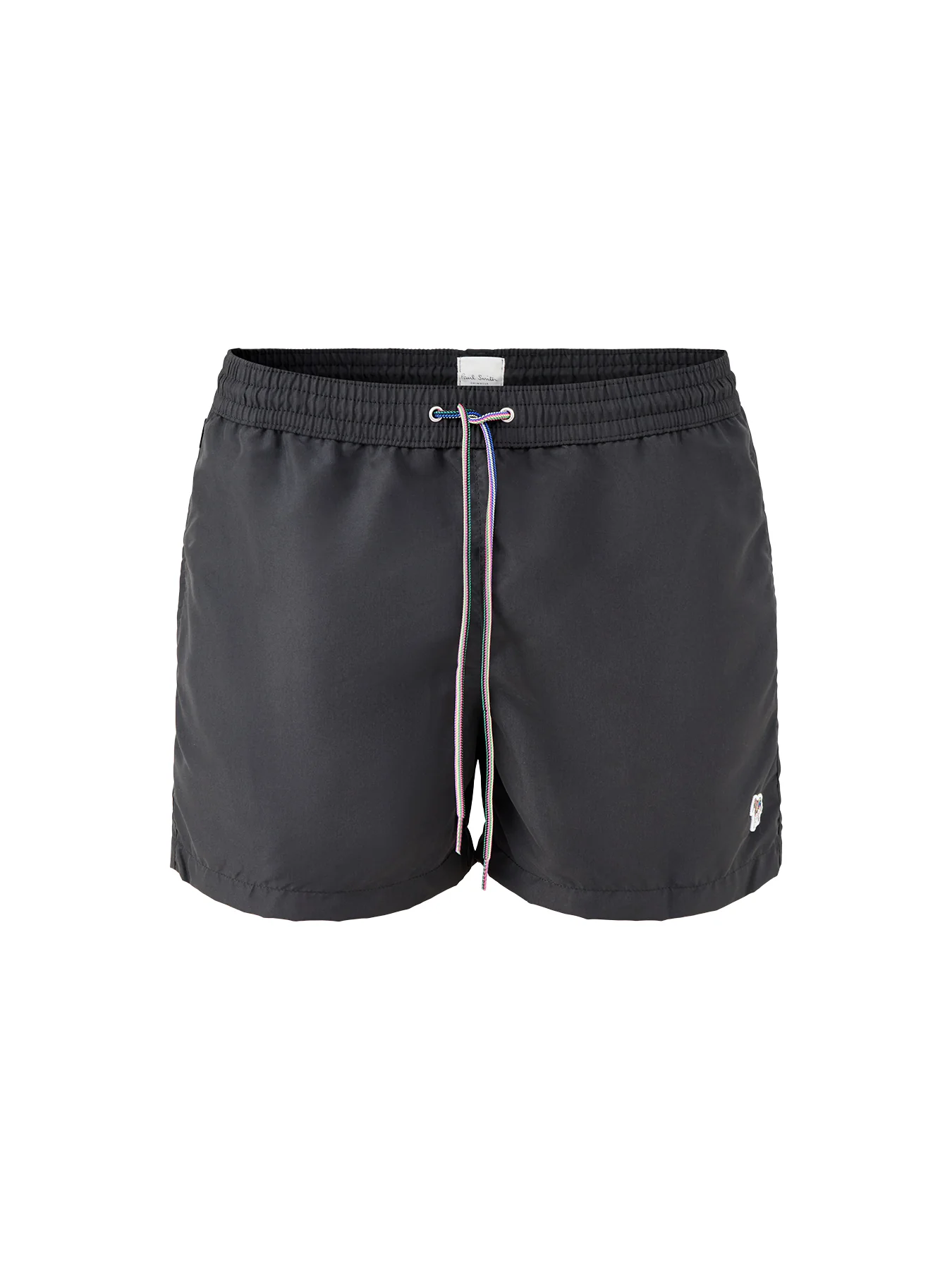 Zebra Logo Swim Shorts Black