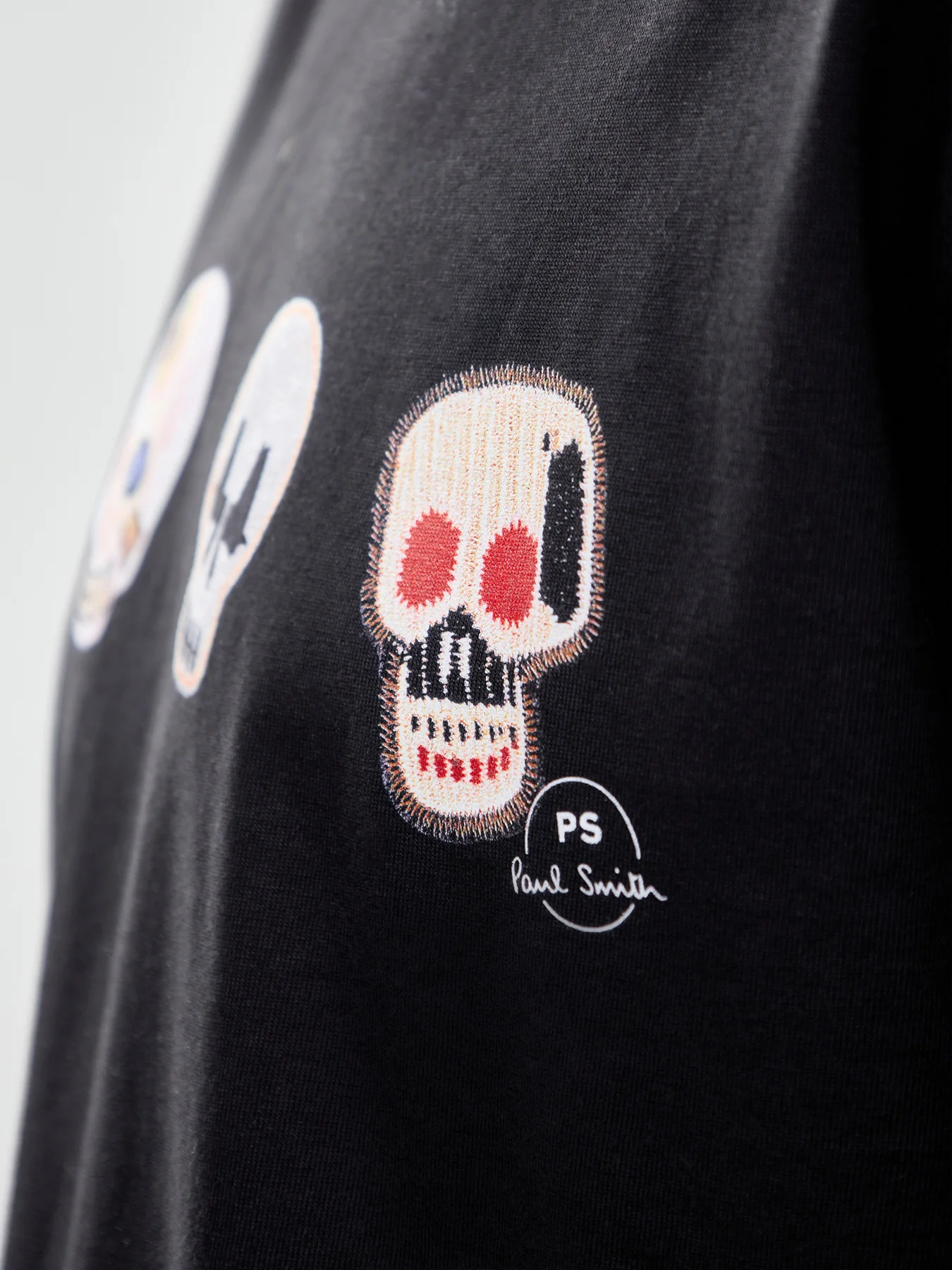 Skulls T-Shirt Black - Image 3