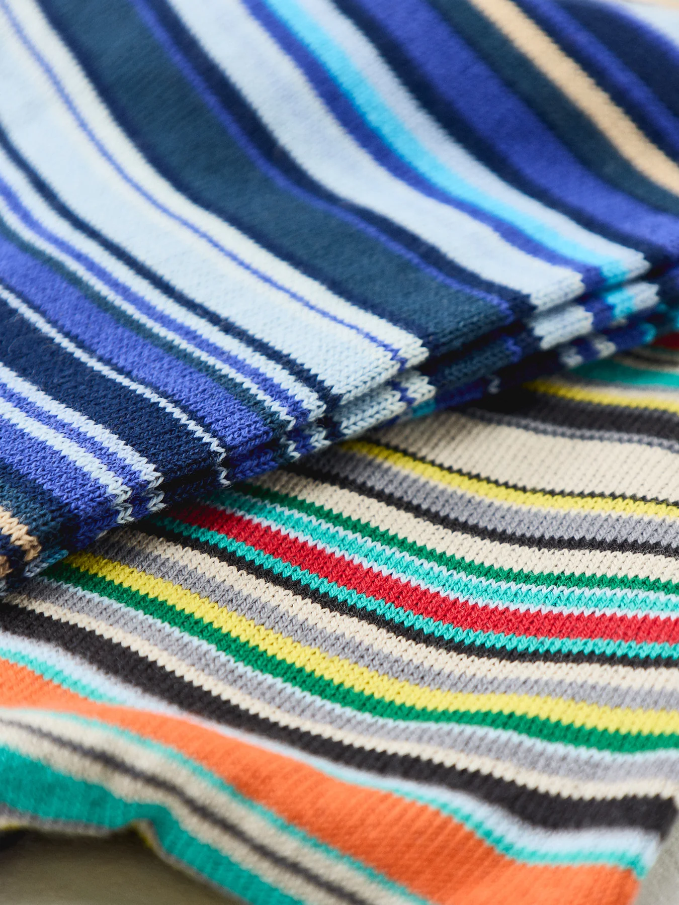 Signature 2 Pack Crew Socks Multi - Image 2