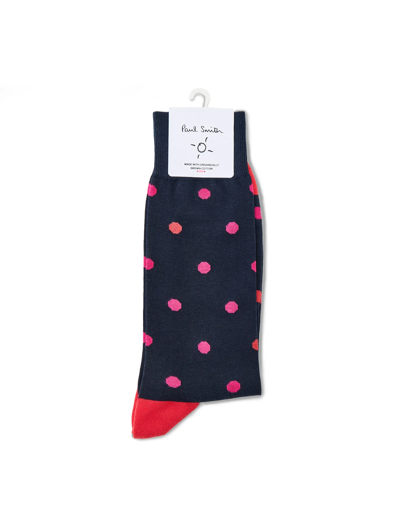 Orlando Spot Crew Socks Navy