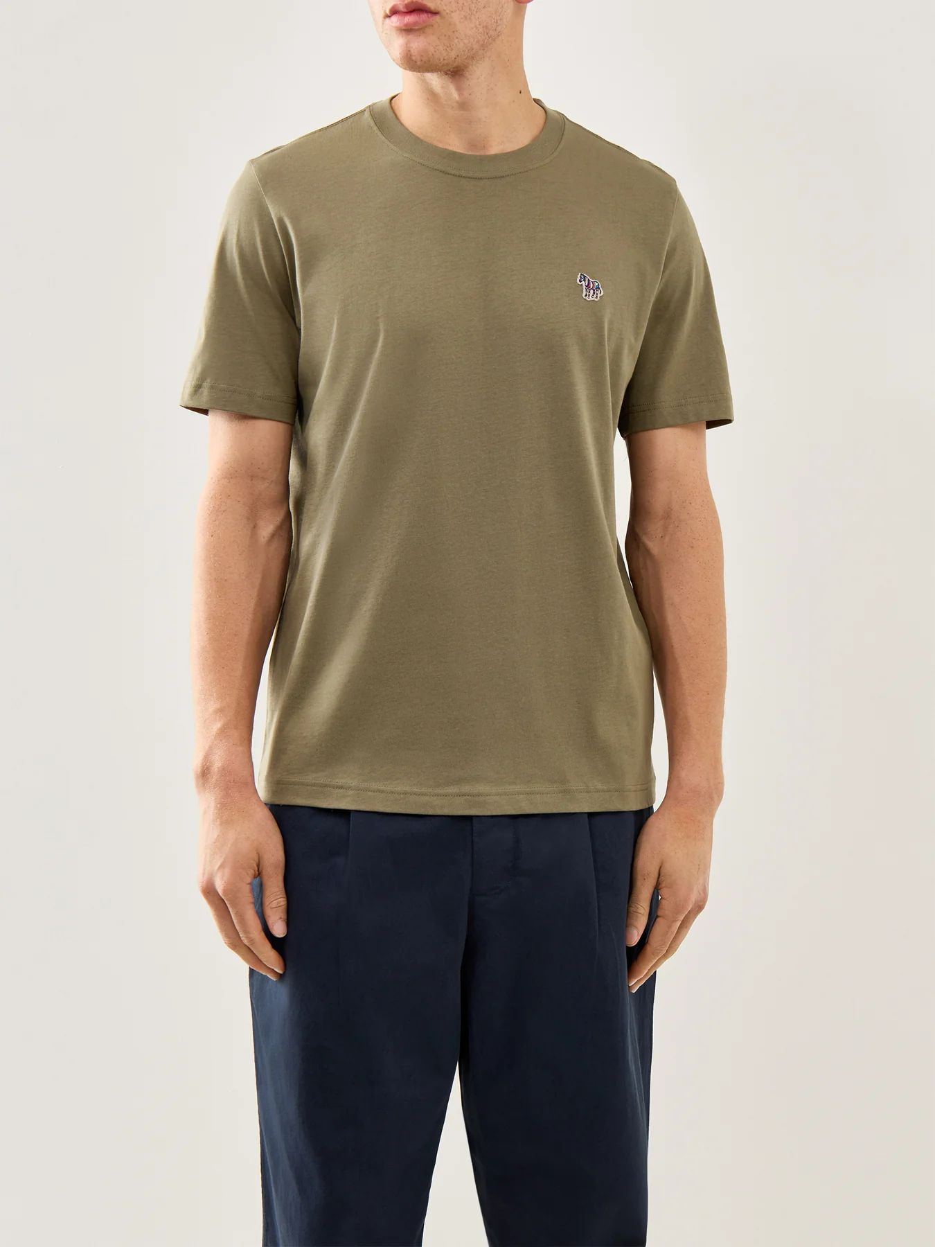 Zebra Graphic T-Shirt Green - Image 4
