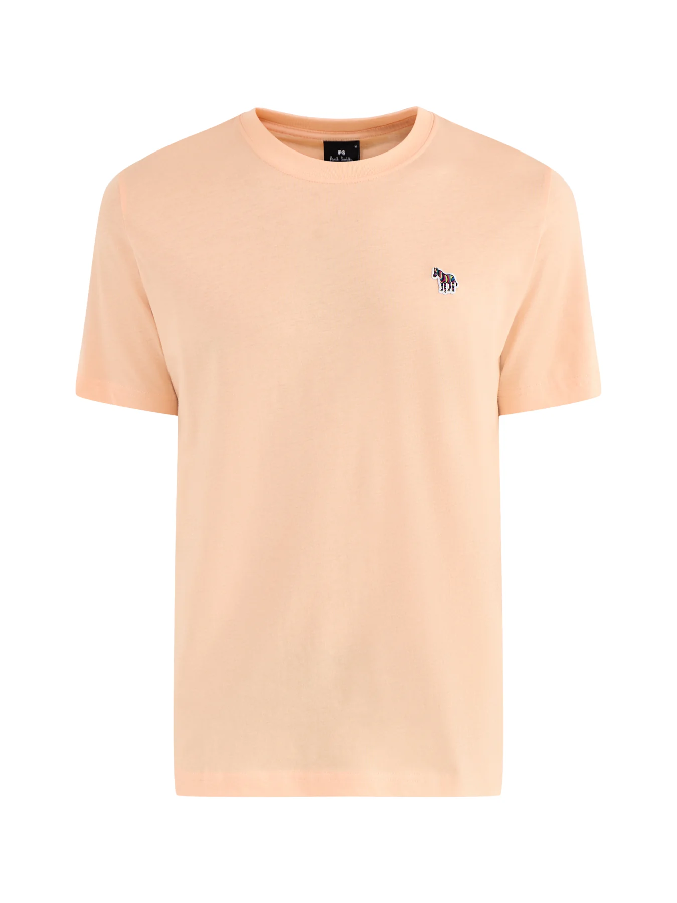 Zebra Graphic Organic Cotton T-Shirt Orange