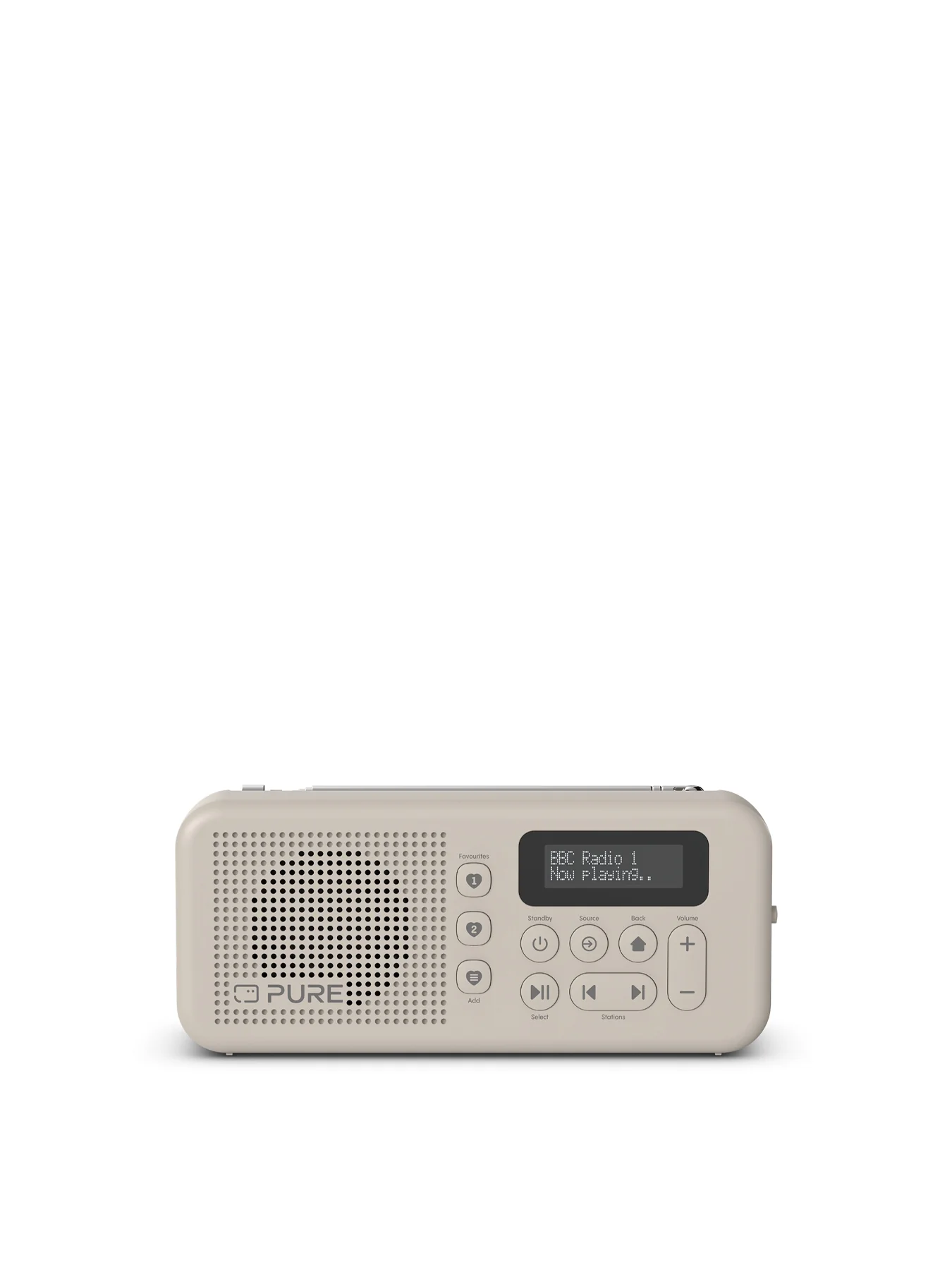 Elan Move Portable Bluetooth DAB Radio Beige