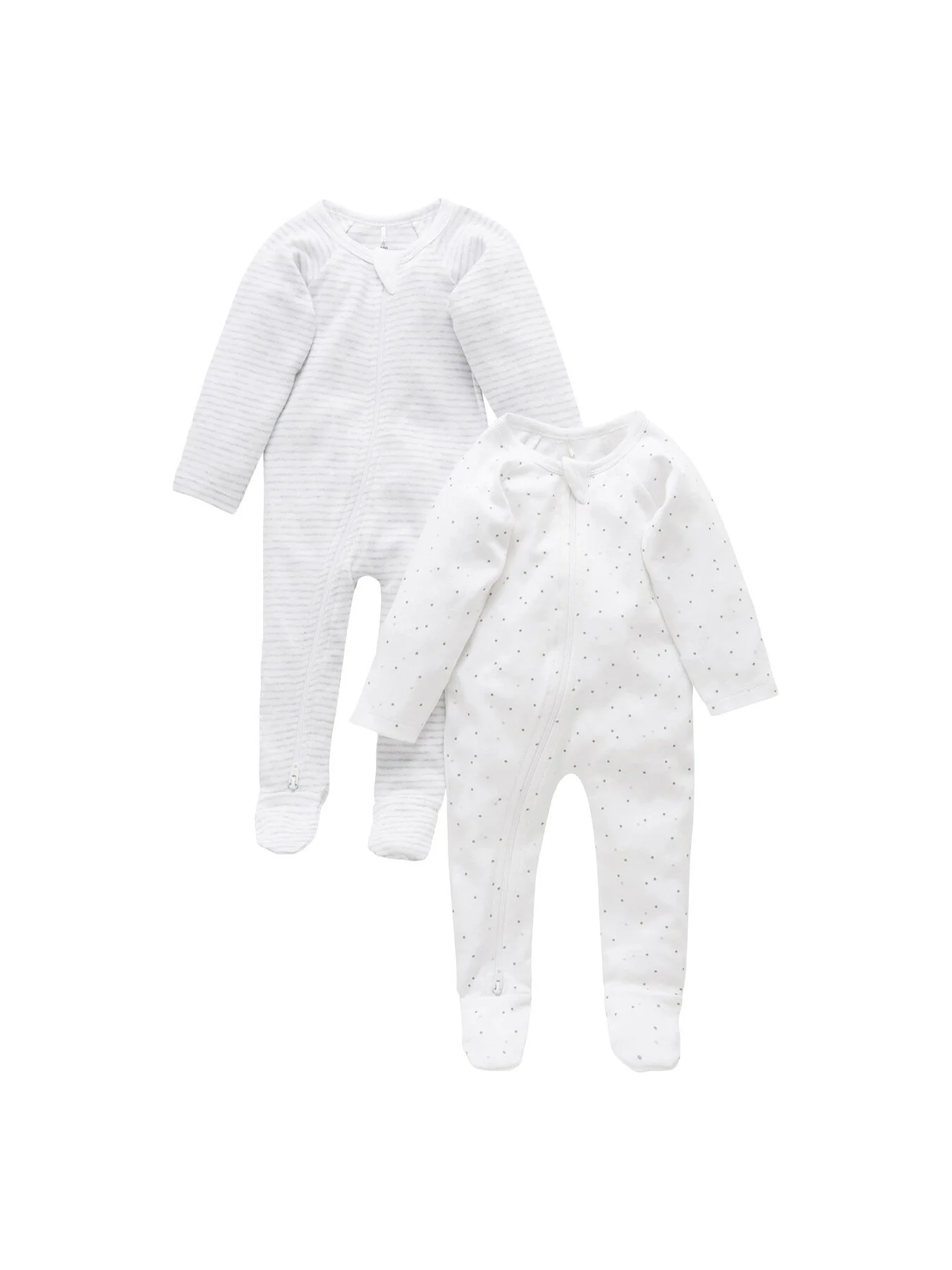 2 Pack Zip Growsuits