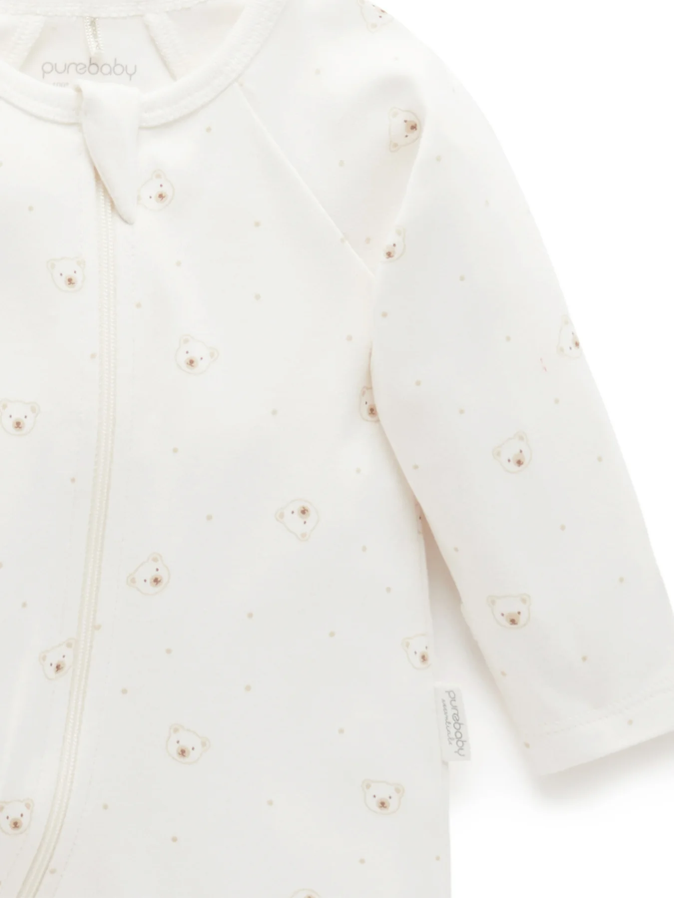 2 Pack Zip Growsuits Pale Blue - Image 3