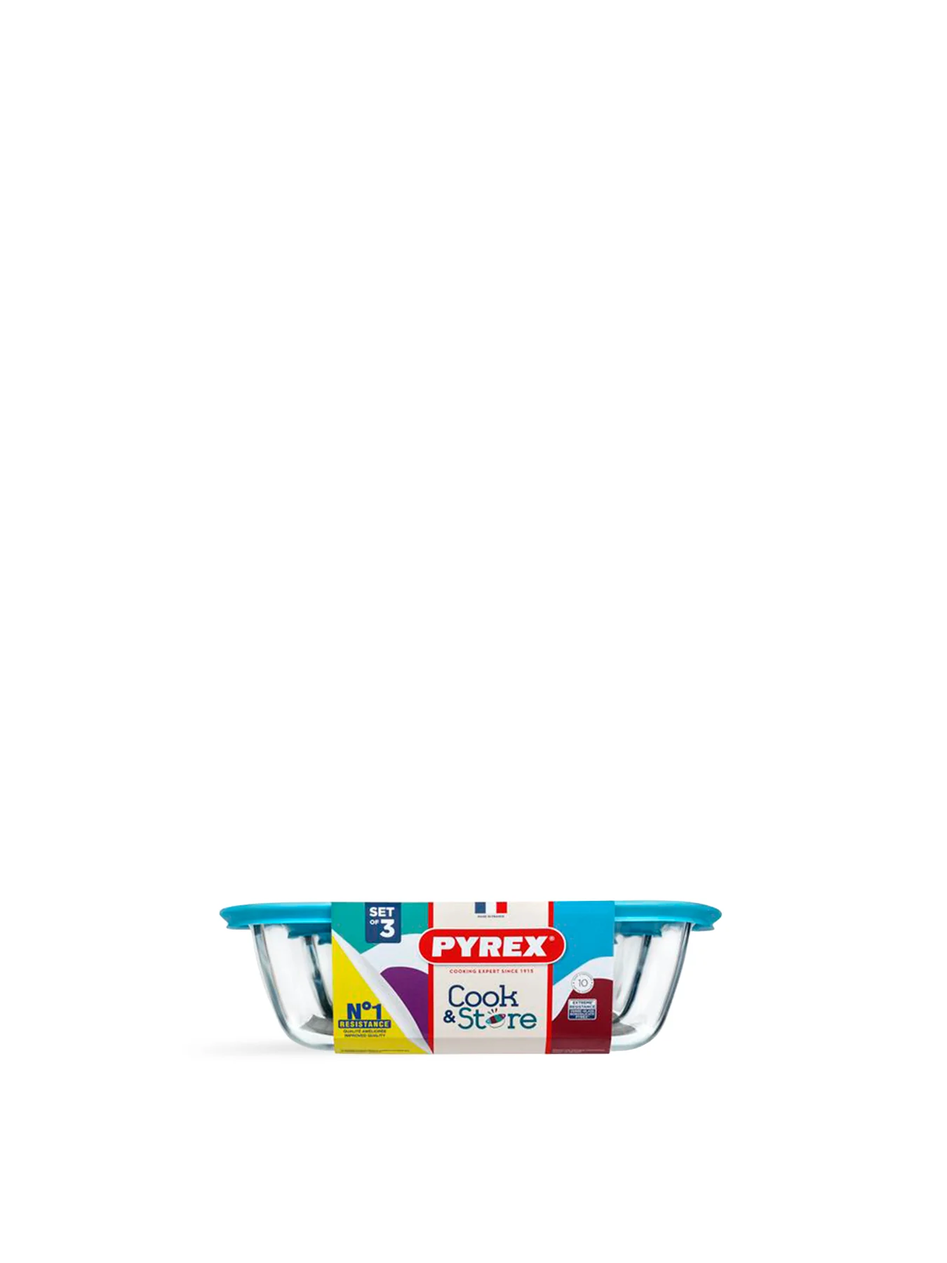Cook & Store Glass Storage Set Blue
