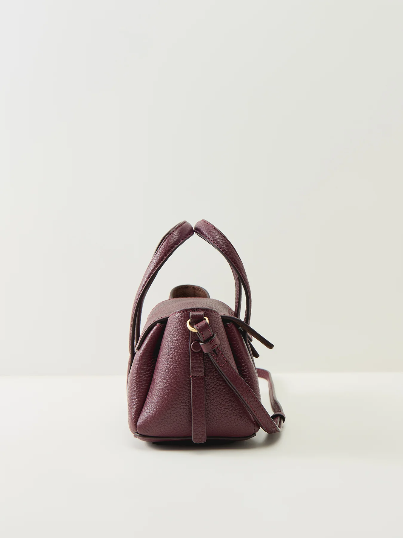 Chancery Small Flapover Grab Burgundy - Image 4