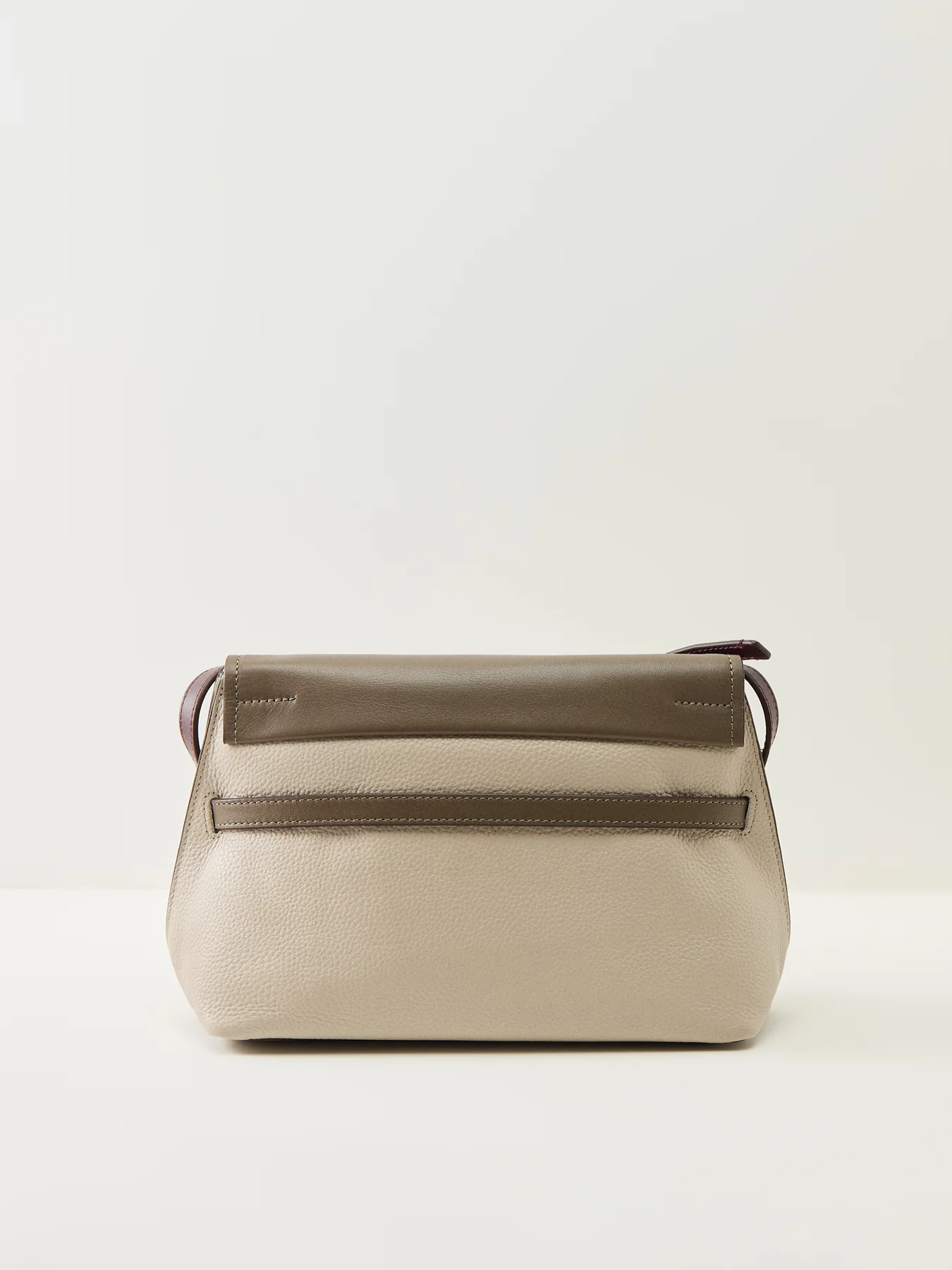 Christina Colourblock Small Flapover Crossbody White - Image 3
